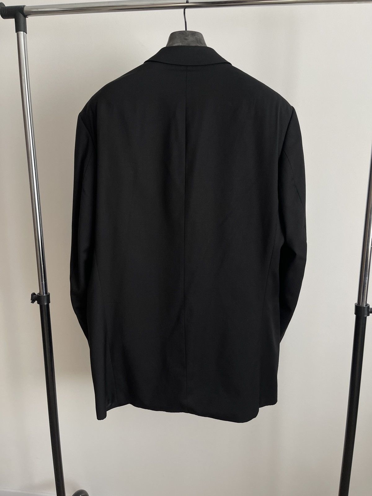 Hugo Boss Vintage hugo boss black blazer mens classic jacket 46L Size 44L - 3 Thumbnail