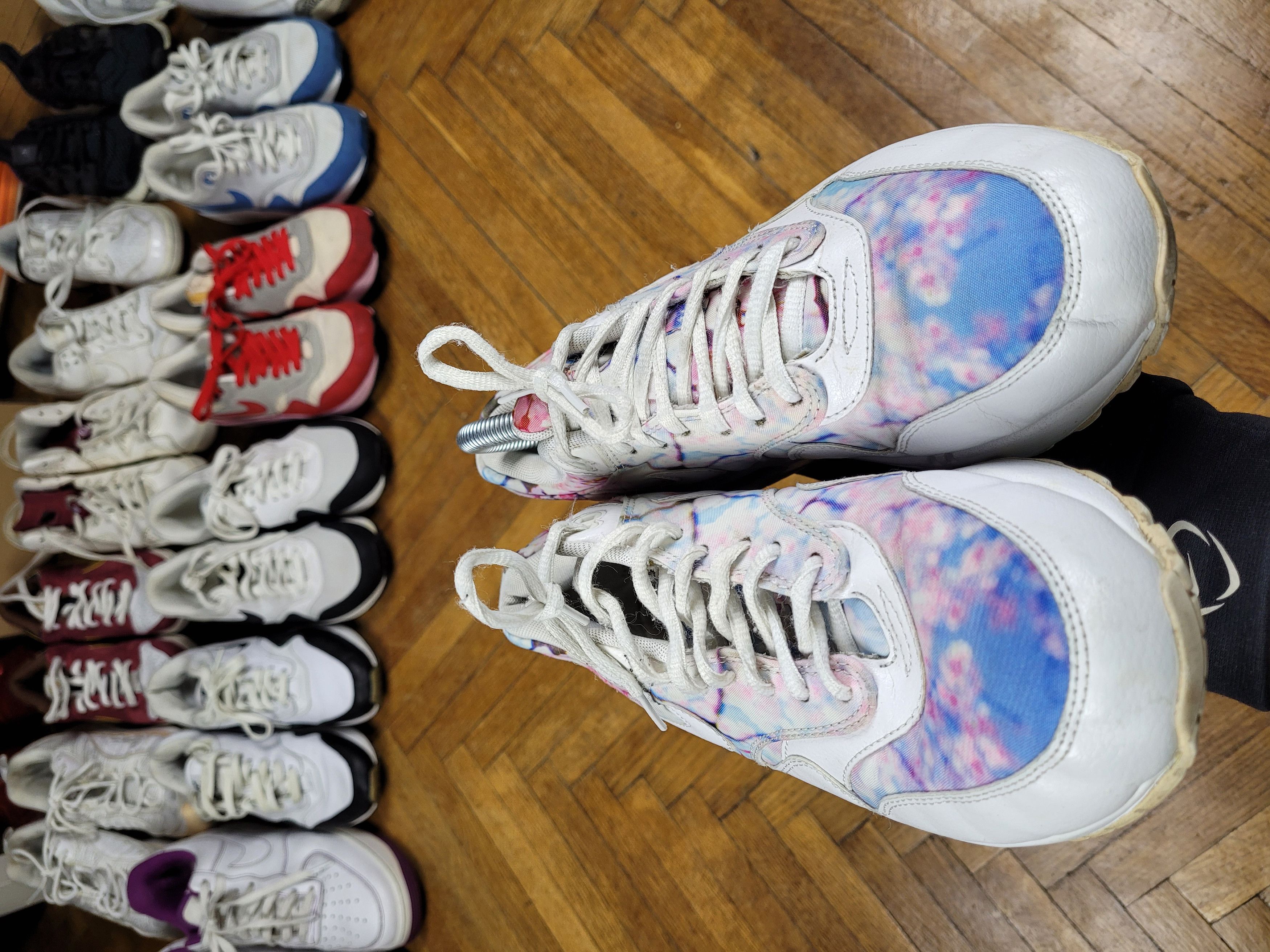 Nike 2015 Nike Air Max 1 Print Cherry Blossom Vintage flowers Size US 7.5 / IT 37.5 - 7 Thumbnail