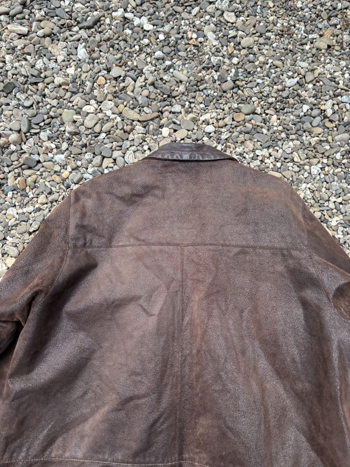 Vintage Vintage Fritz's Leather Grain Brown Jacket Size US L / EU 52-54 / 3 - 10 Thumbnail