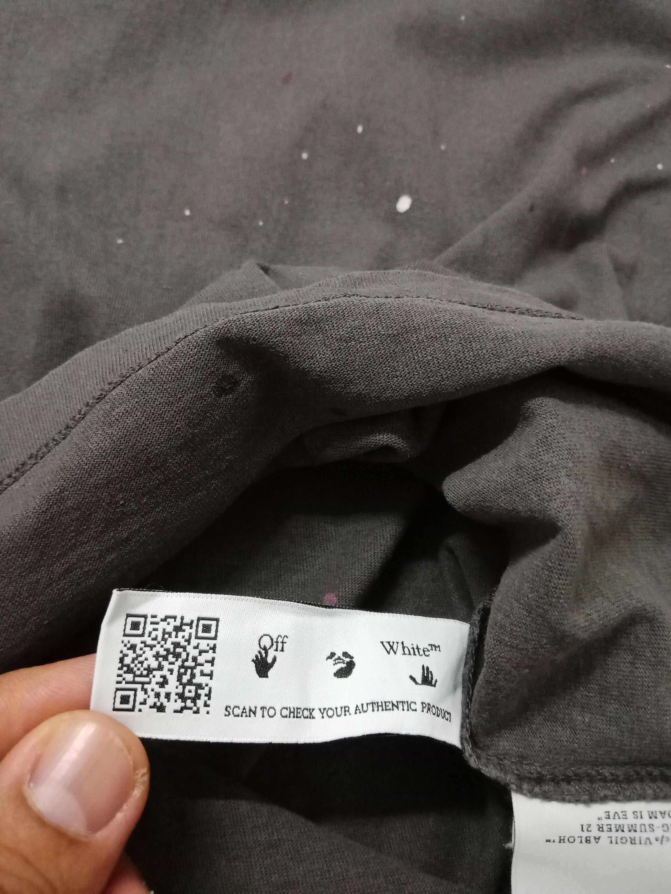 Off-White SS21 Off White Virgil Abloh Paints Splatter #B Size US L / EU 52-54 / 3 - 11 Thumbnail