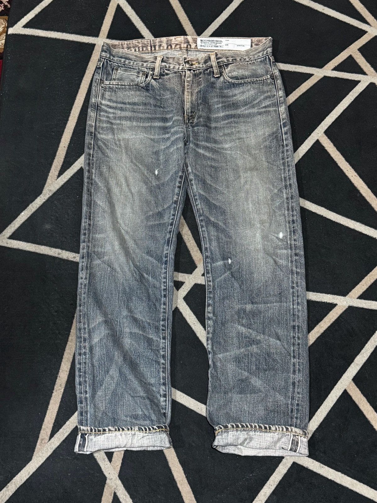 Neighborhood Neighborhood Mudwash Denim Selvedge Size US 30 / EU 46 - 1 Thumbnail