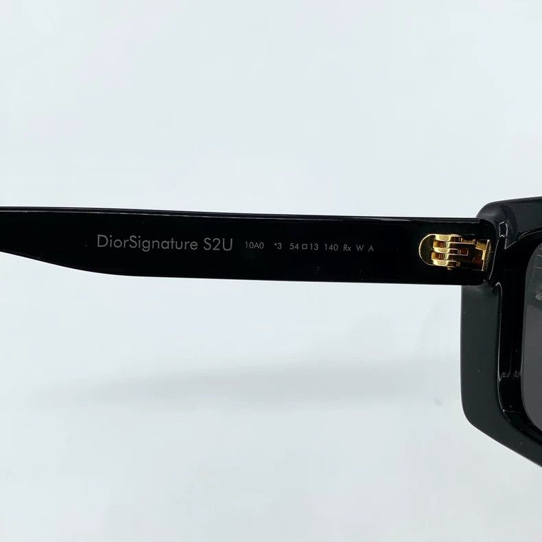 Dior Dior Size 54Black logo gold square frame sunglasses size Size ONE SIZE - 7 Thumbnail