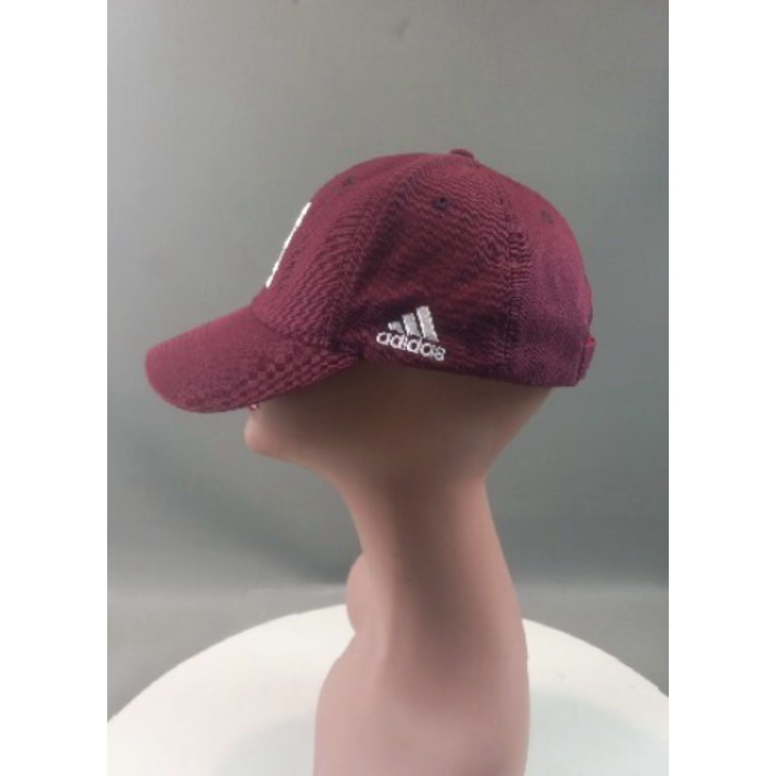 Adidas Adidas Baseball Cap MSU Miss State Univ 2013 CWS Maroon Hook & Loop Adjustable Men One Size Cap Size ONE SIZE - 3 Thumbnail