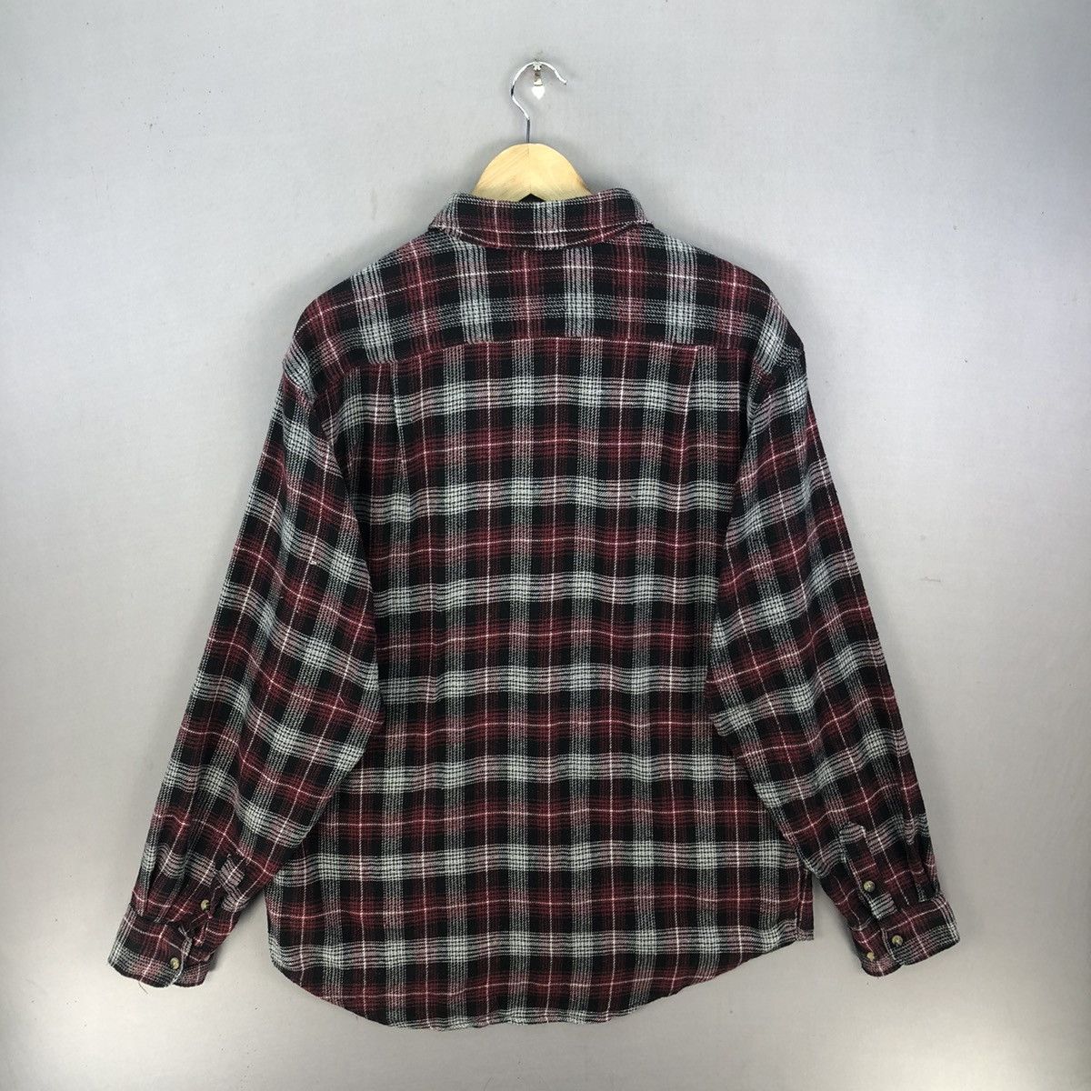 Japanese Brand Robinson Single Pocket 3 Fabric Plaid Checker Flannel Size US L / EU 52-54 / 3 - 10 Thumbnail
