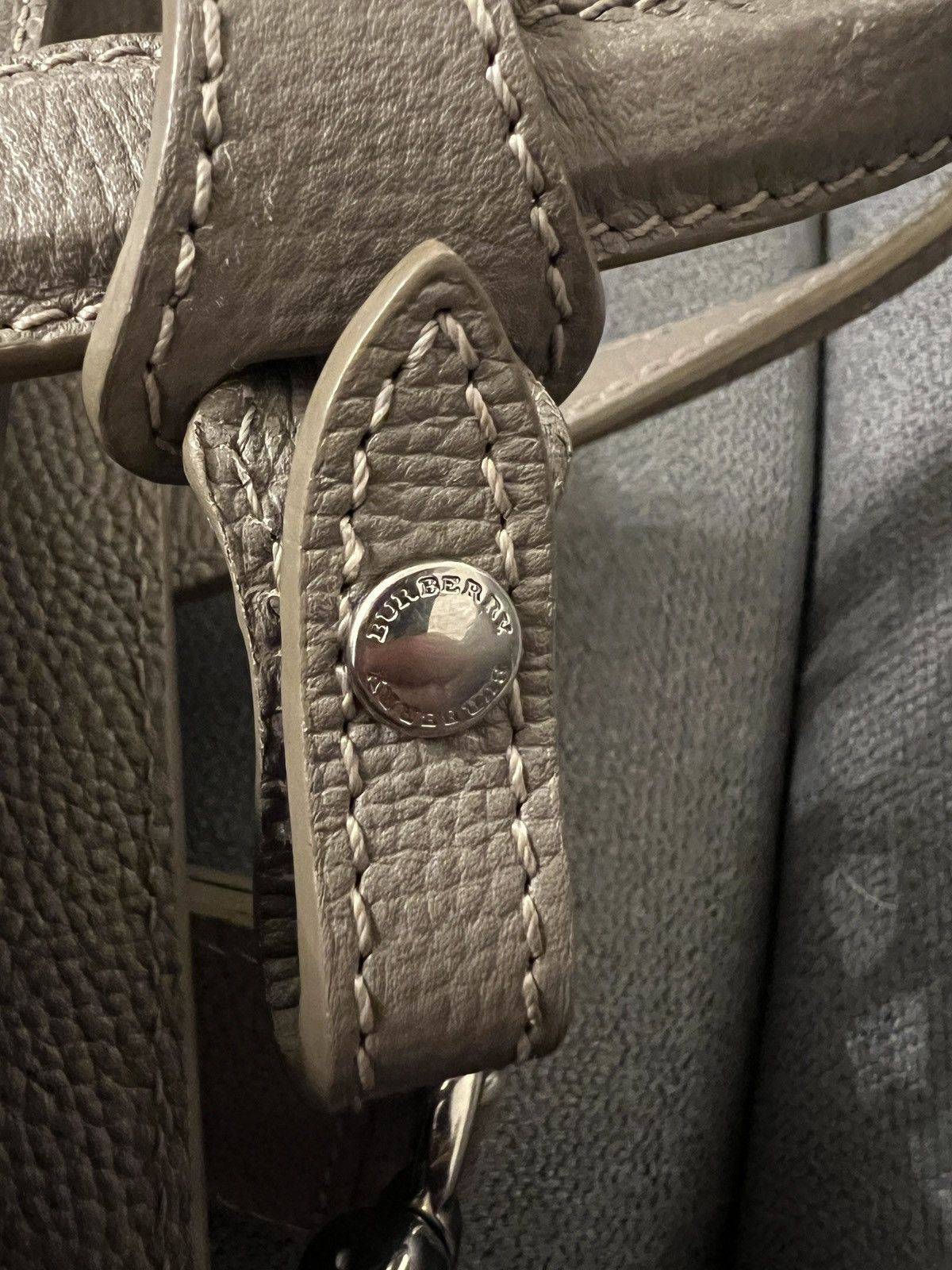 Burberry burberry banner leather bag Size ONE SIZE - 5 Thumbnail