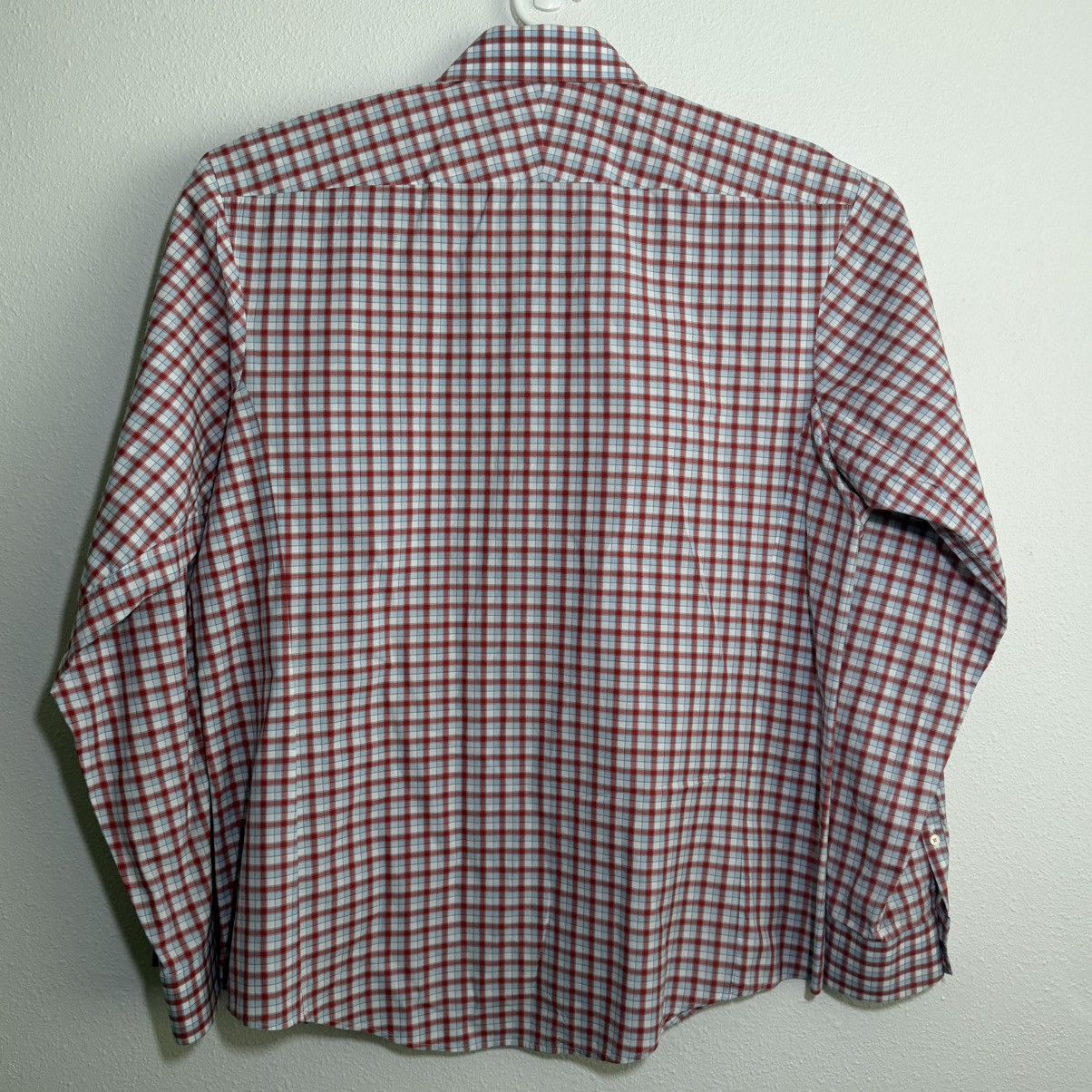 Thomas Pink Thomas Pink Slim Fit Check Button Down Shirt 17 43cm Red Size US XL / EU 56 / 4 - 9 Thumbnail