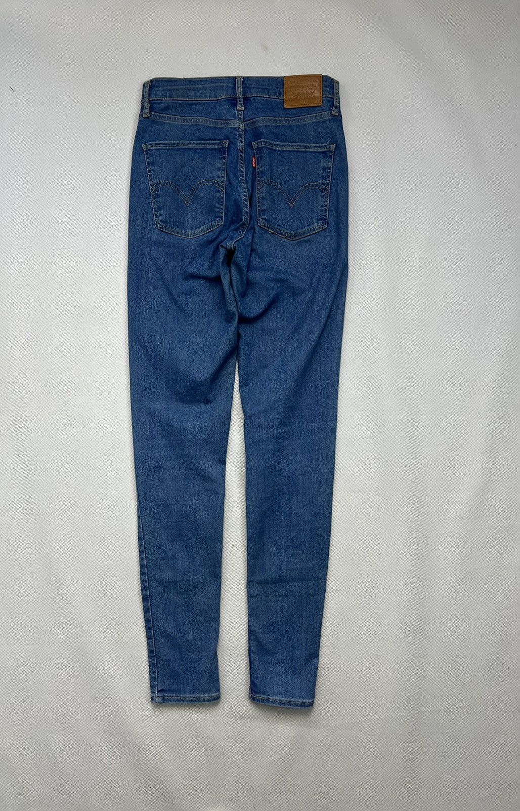 Levi's Spodnie Levi’s Mile High Super Skinny Damskie Jeansy Size 27" / US 4 / IT 40 - 2 Thumbnail