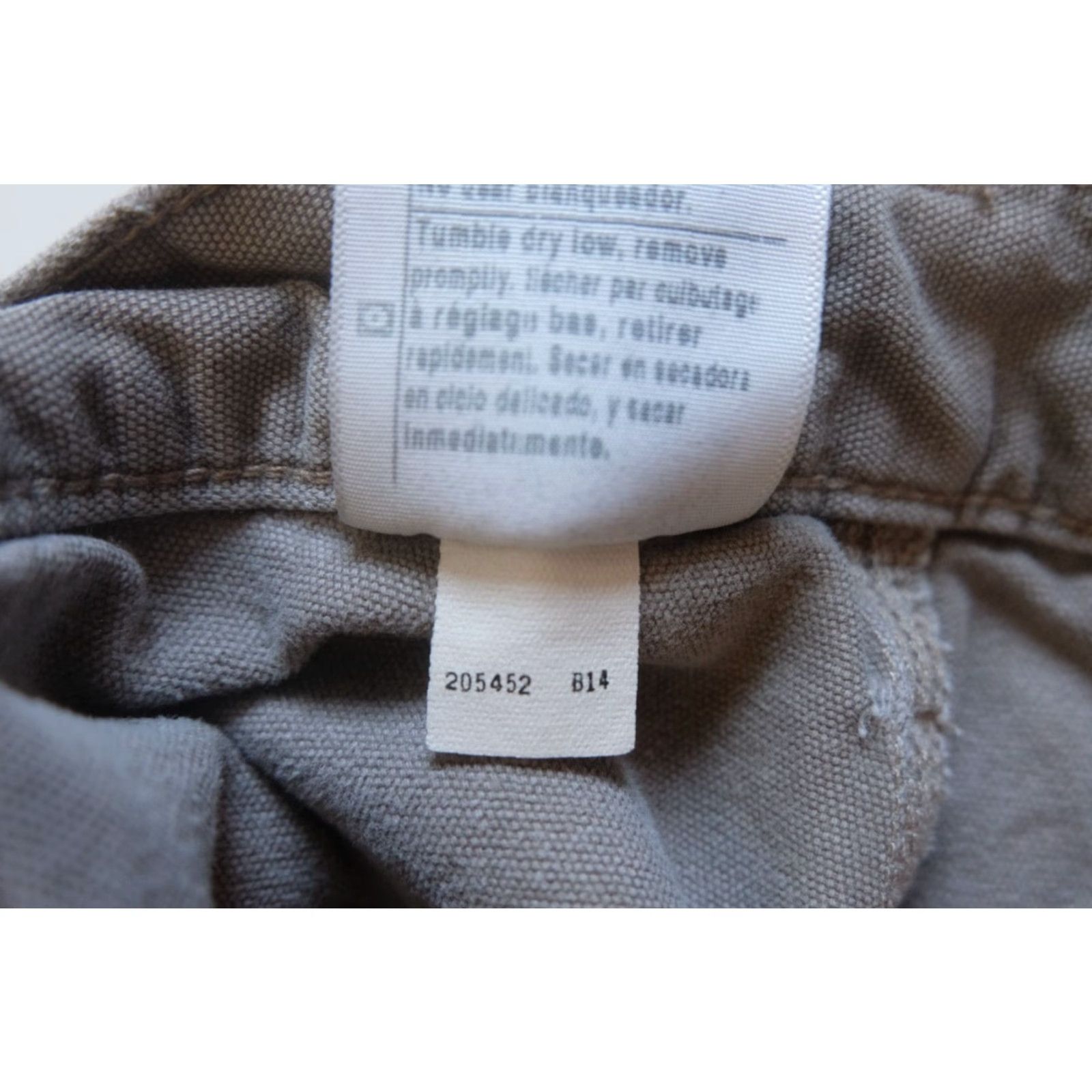 Carhartt VINTAGE Carhartt VTG Y2K 90s RETRO 100% COTTON WORK BROWN DISTRESSED JEANS SZ 38x32 Size US 38 / EU 54 - 5 Thumbnail