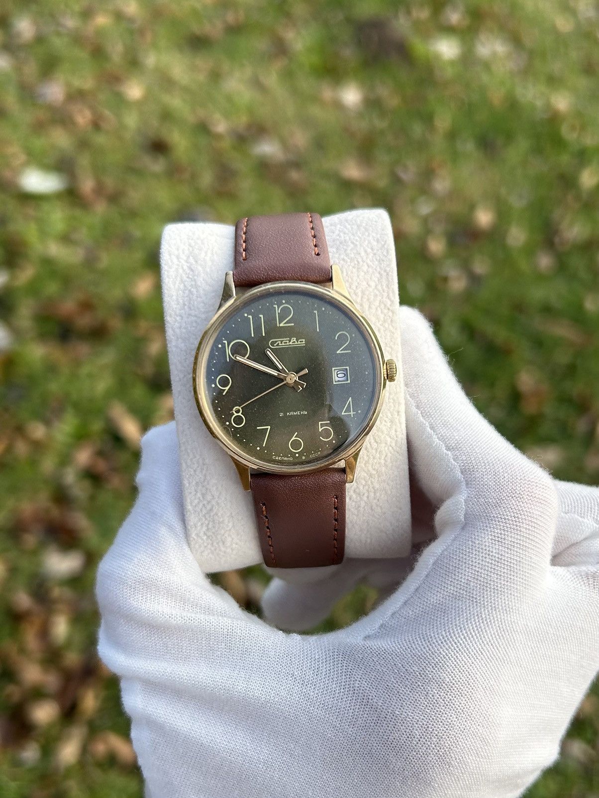 Other Vintage Watch Slava Made In USSR Soviet Mechanical 1980s Size ONE SIZE - 9 Thumbnail