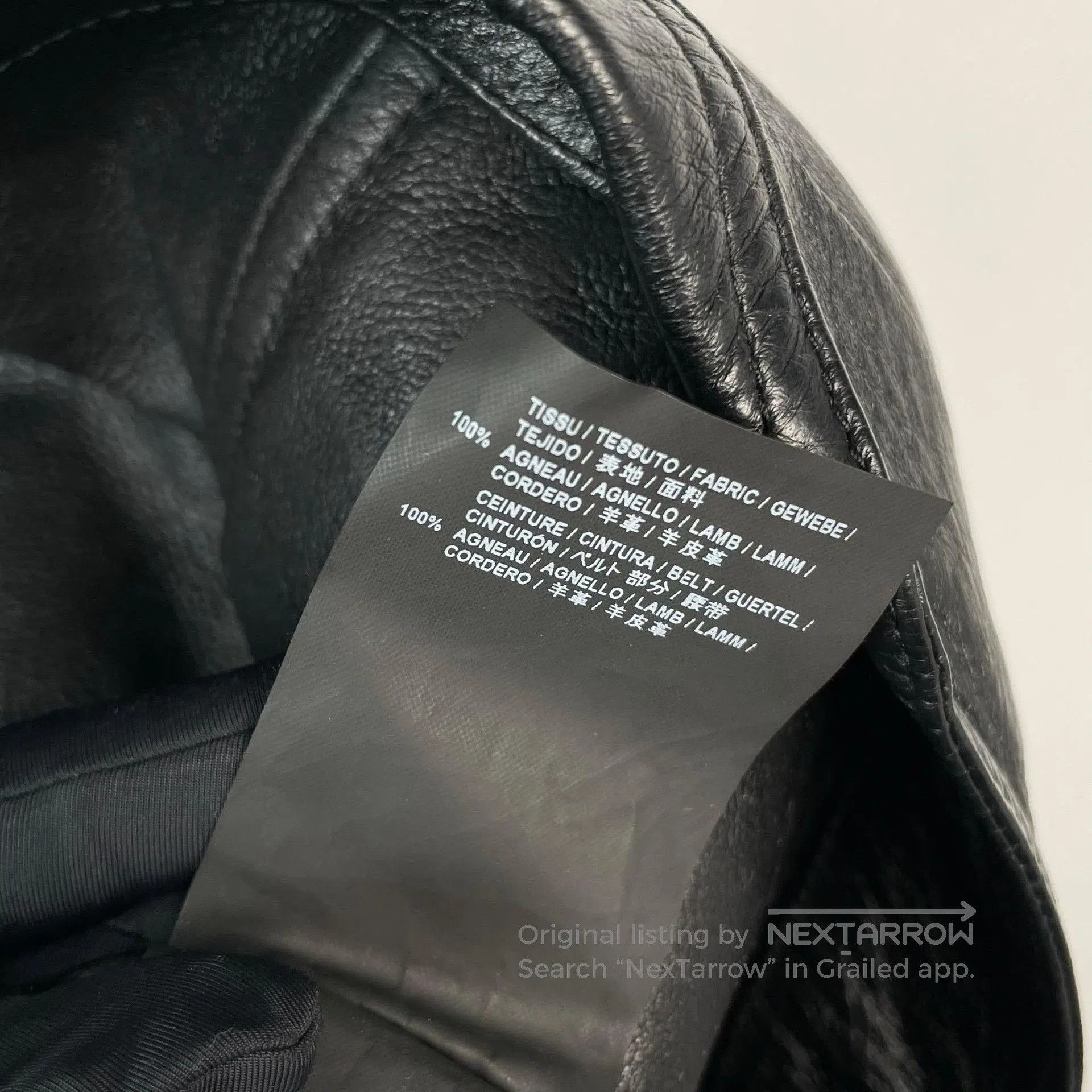 Saint Laurent Paris Saint Laurent 2017FW Black Leather Jacket. Size US M / EU 48-50 / 2 - 8 Thumbnail