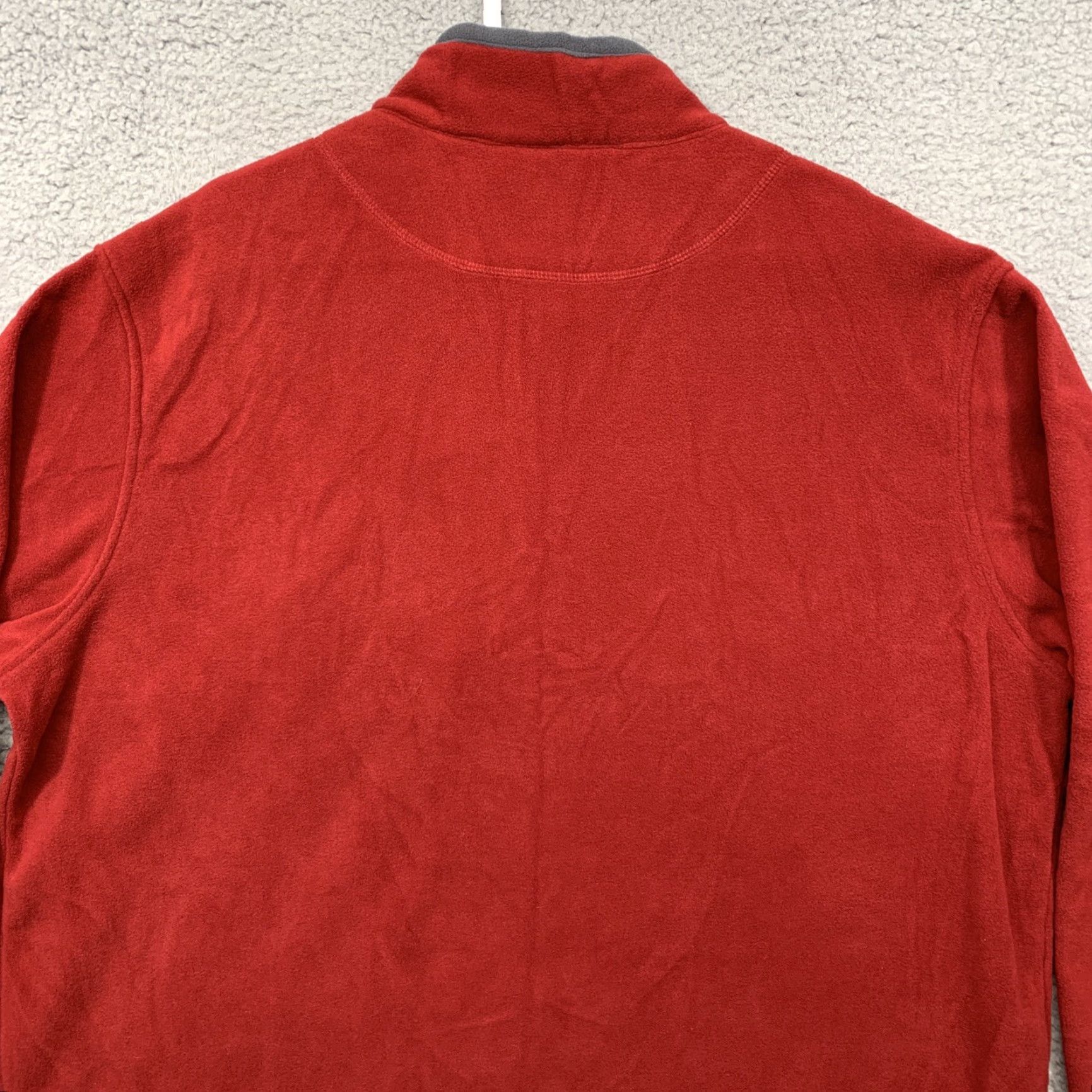 Free Country Grays Free Country Pullover Sweatshirt 2XL Red Logo 1/4 Zip Front Pocket Mens Shirt Size US XXL / EU 58 / 5 - 5 Thumbnail
