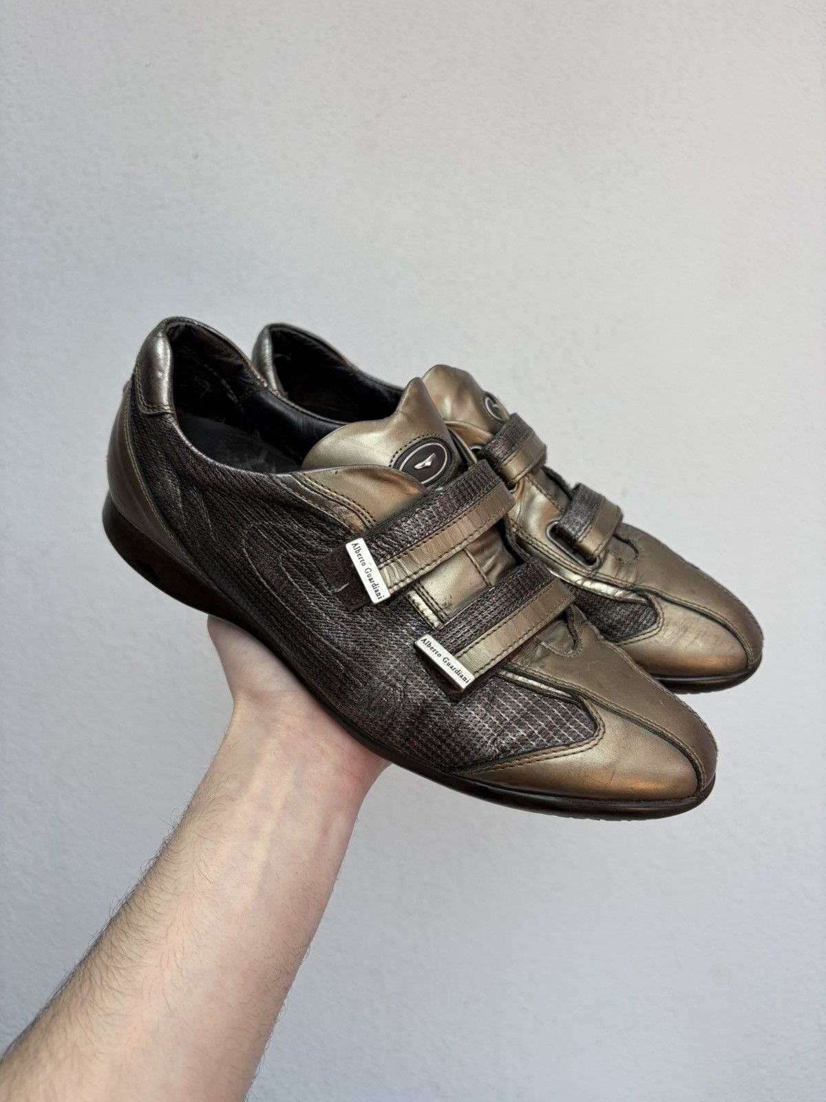 If Six Was Nine Vintage Italian AS 98 Rick Owens Style Leather Biker Boots Size US 8 / EU 41 - 3 Thumbnail