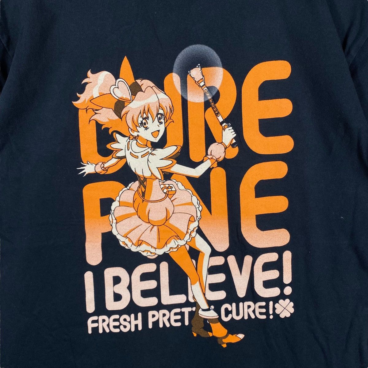 Anime × Vintage Vintage Fresh PRETTY CURE! Cure Pine Anime Graphic Tee Shirt Size US L / EU 52-54 / 3 - 2 Thumbnail