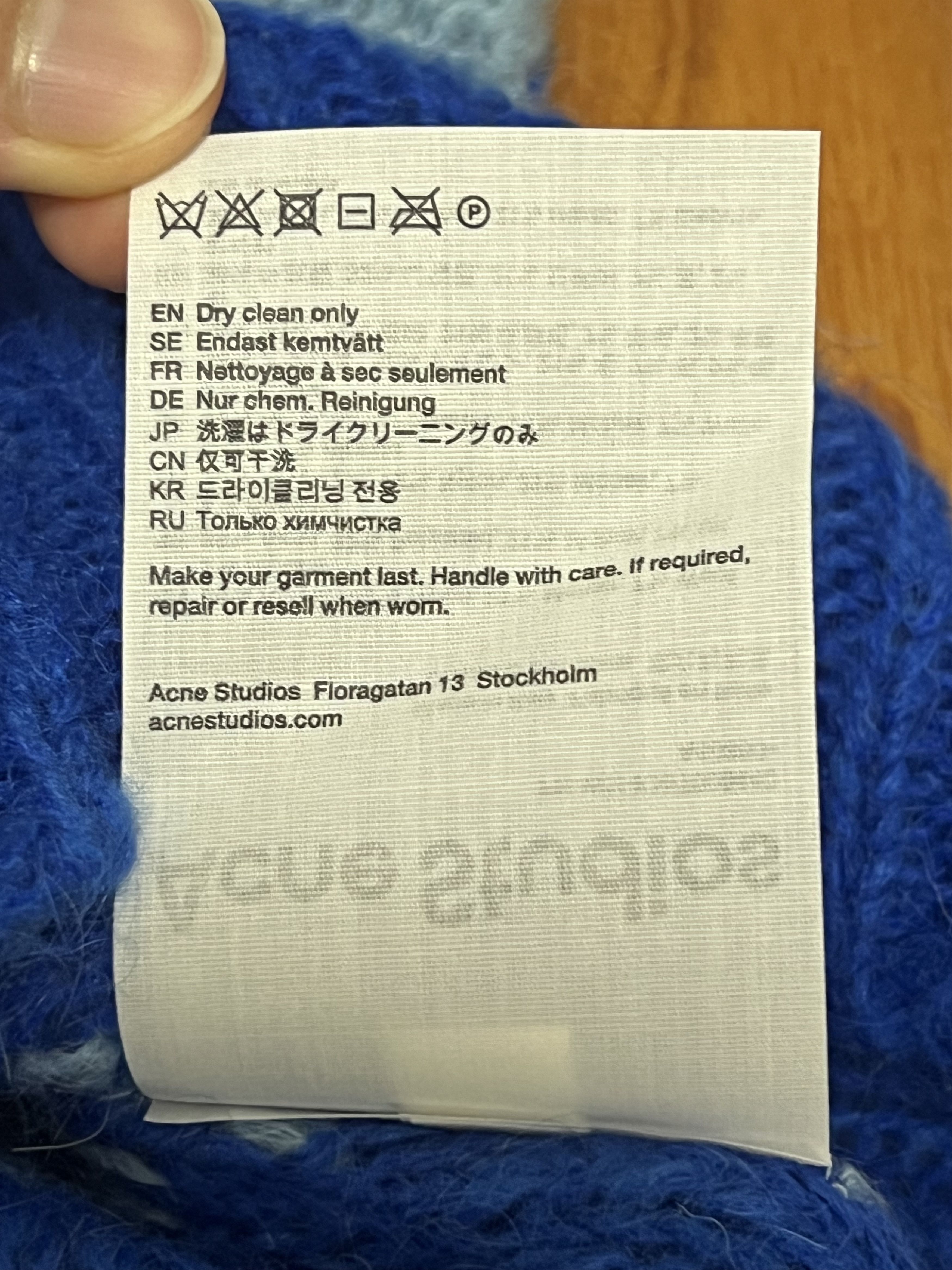 Acne Studios 💚 Acne Studios Ombré Knitted Sweater Medium NEW Size US M / EU 48-50 / 2 - 10 Thumbnail