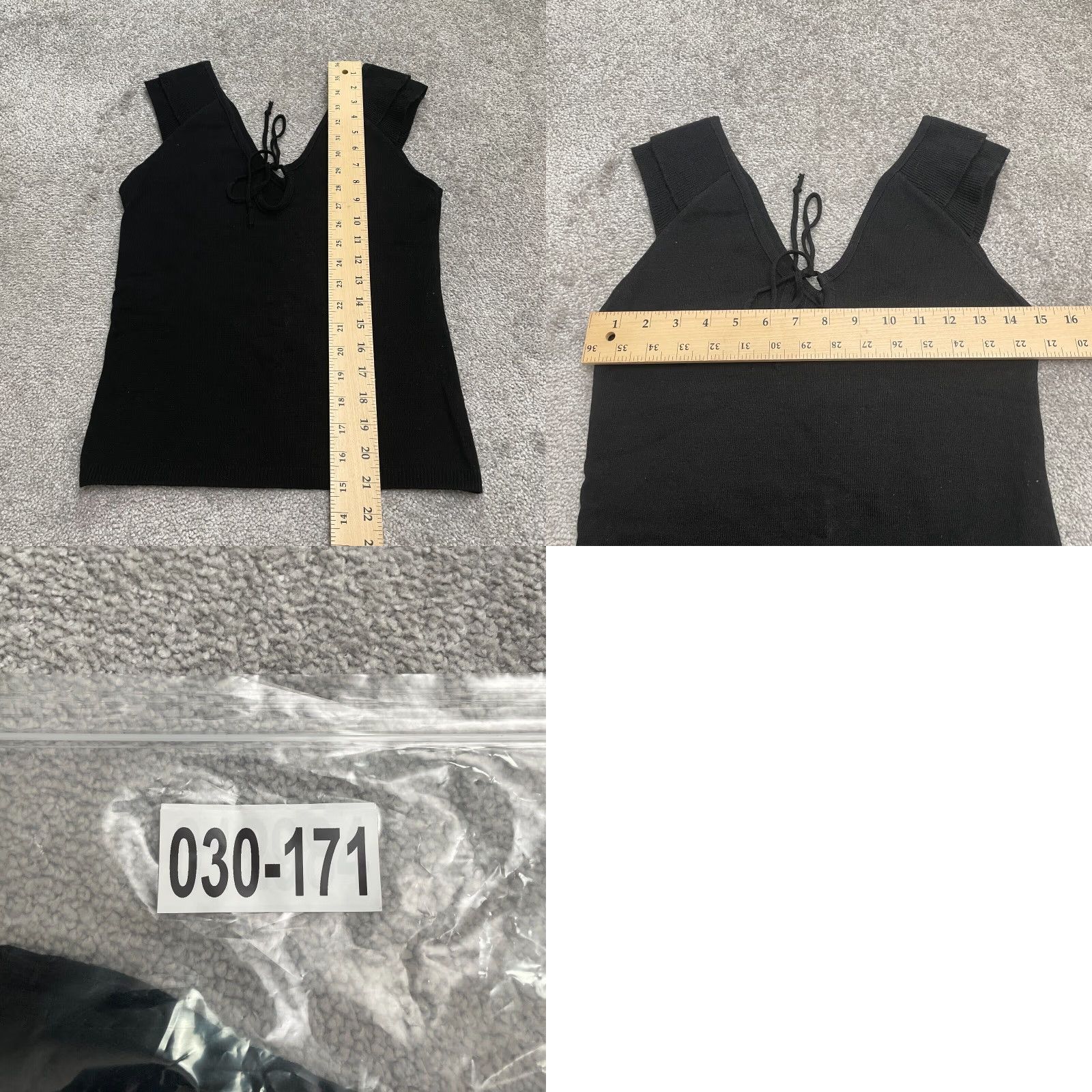 Etro VINTAGE Retro Tank Top Juniors L Black V-Neck Sleeveless Casual NWT Knitted Shirt Women, 90s, Classic, Retro, Designer Size L / US 10 / IT 46 - 8 Thumbnail