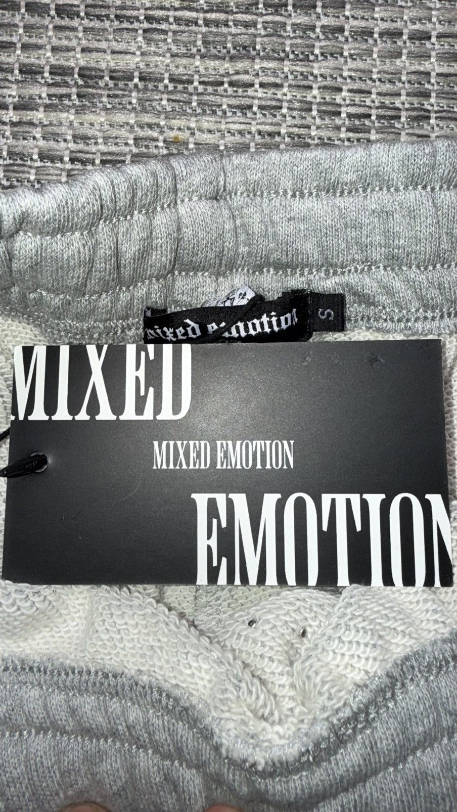 Other Mixed Emotion Grey 'ME' Logo Shorts Size US 30 / EU 46 - 2 Thumbnail