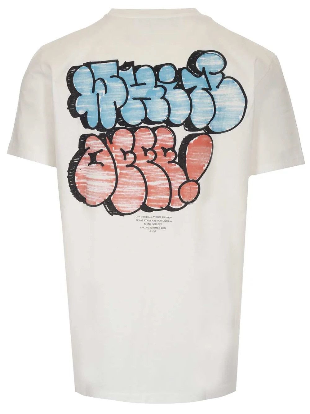 Off-White Off-White Offf Graffiti Logo T-Shirt Size US XL / EU 56 / 4 - 1 Thumbnail