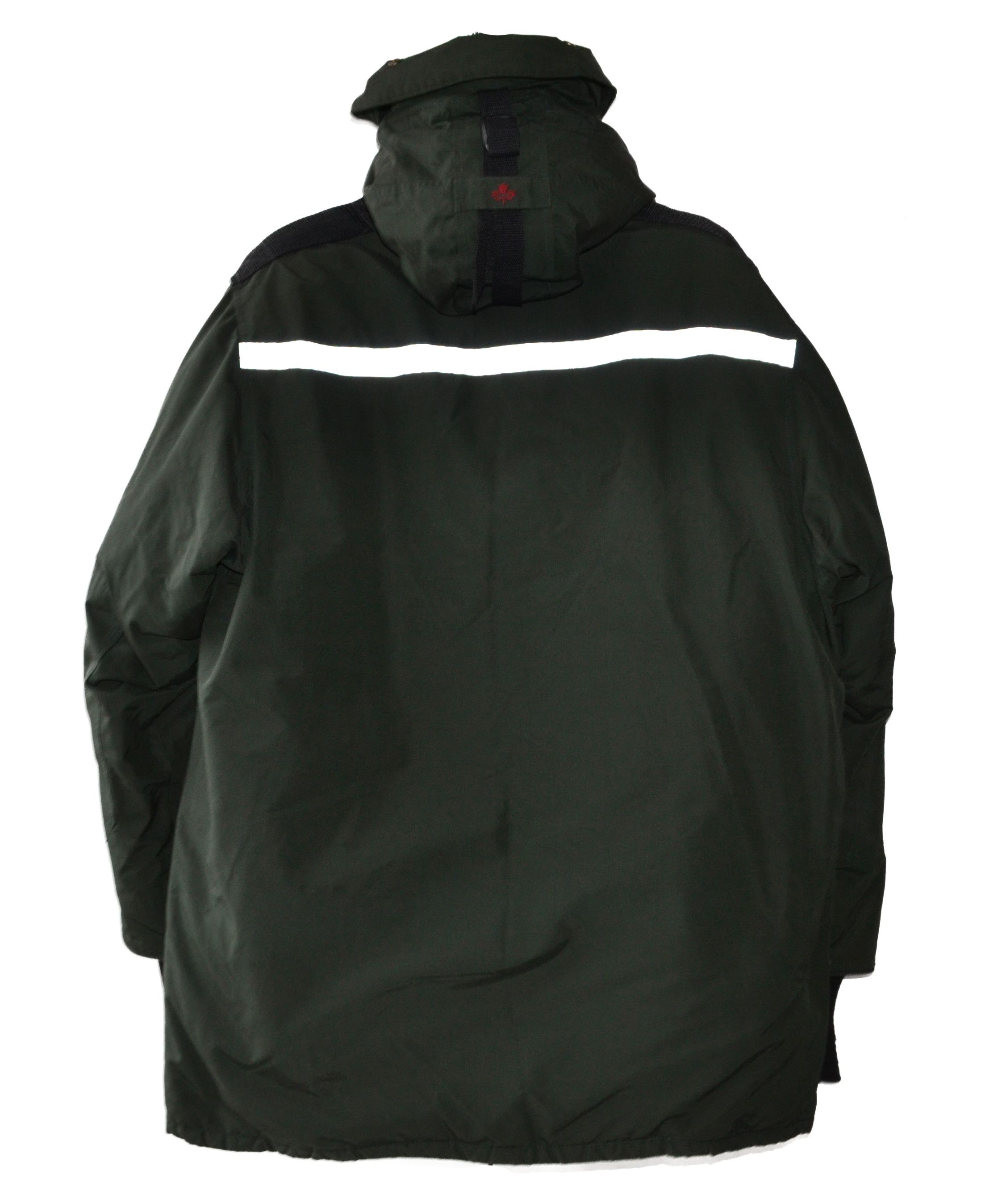 Canada Goose CANADA GOOSE Jacket Down Heli Parka Zip Green Vintage 80s Size US L / EU 52-54 / 3 - 9 Thumbnail
