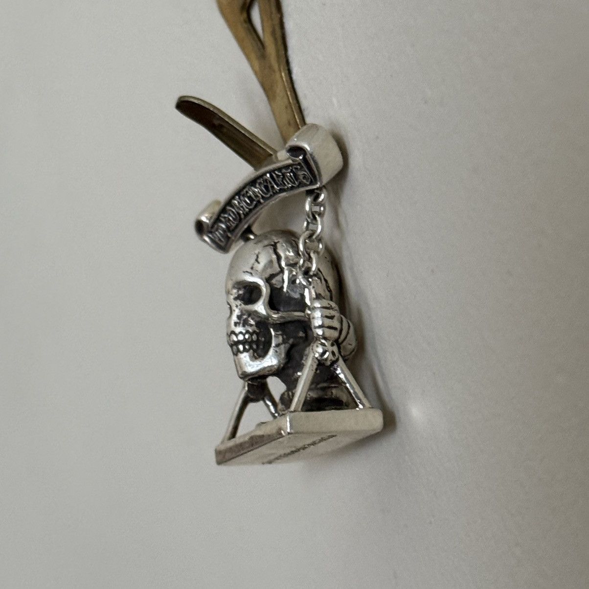 Chrome Hearts RARE Chrome Hearts Collector Foti Swing ‘Swinger’ Pin Size ONE SIZE - 9 Thumbnail