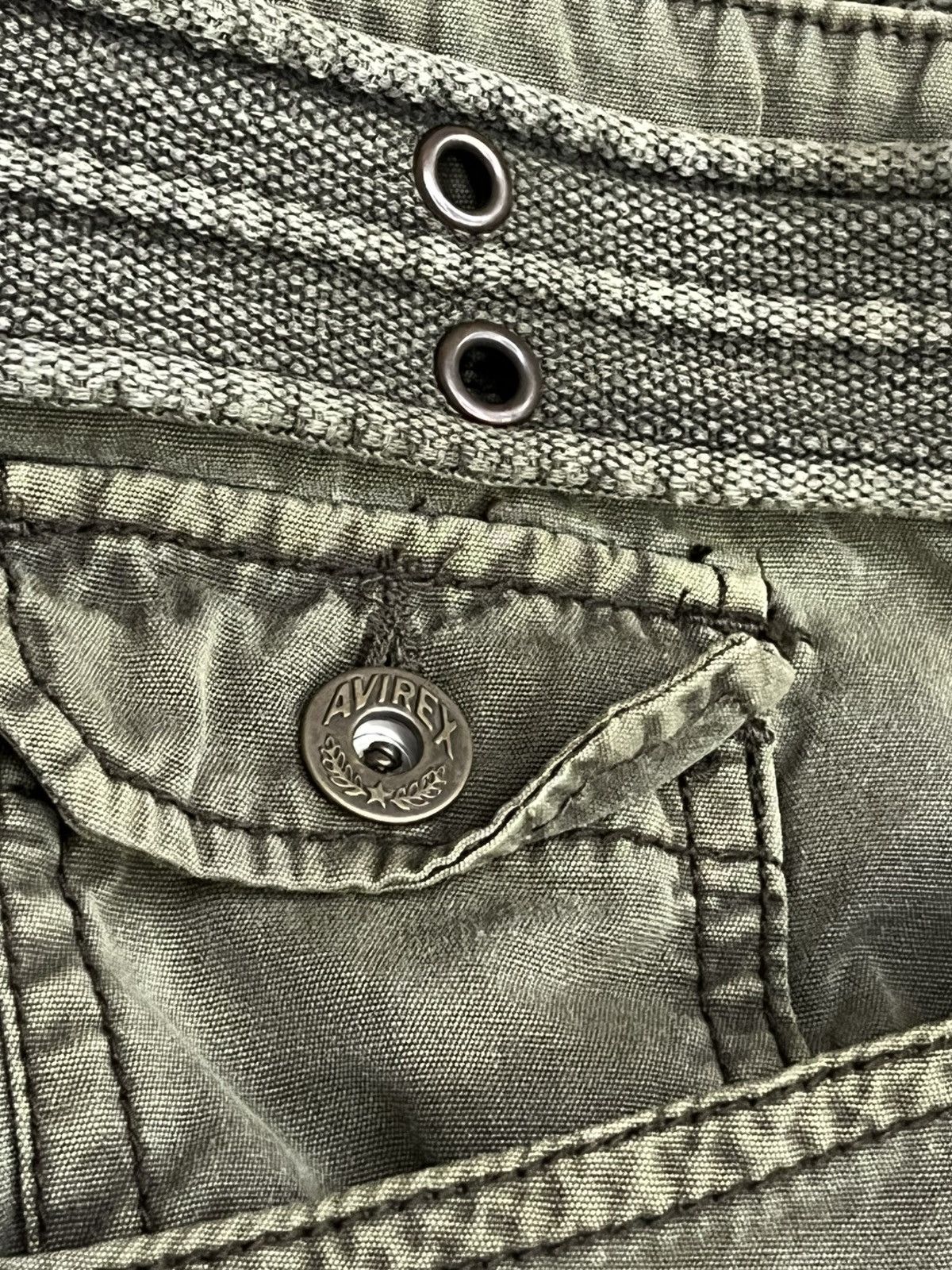 Avirex 🔥Vintage AVIREX Flight Garment Cargo Shorts - Size M (W30") Size US 30 / EU 46 - 15 Thumbnail