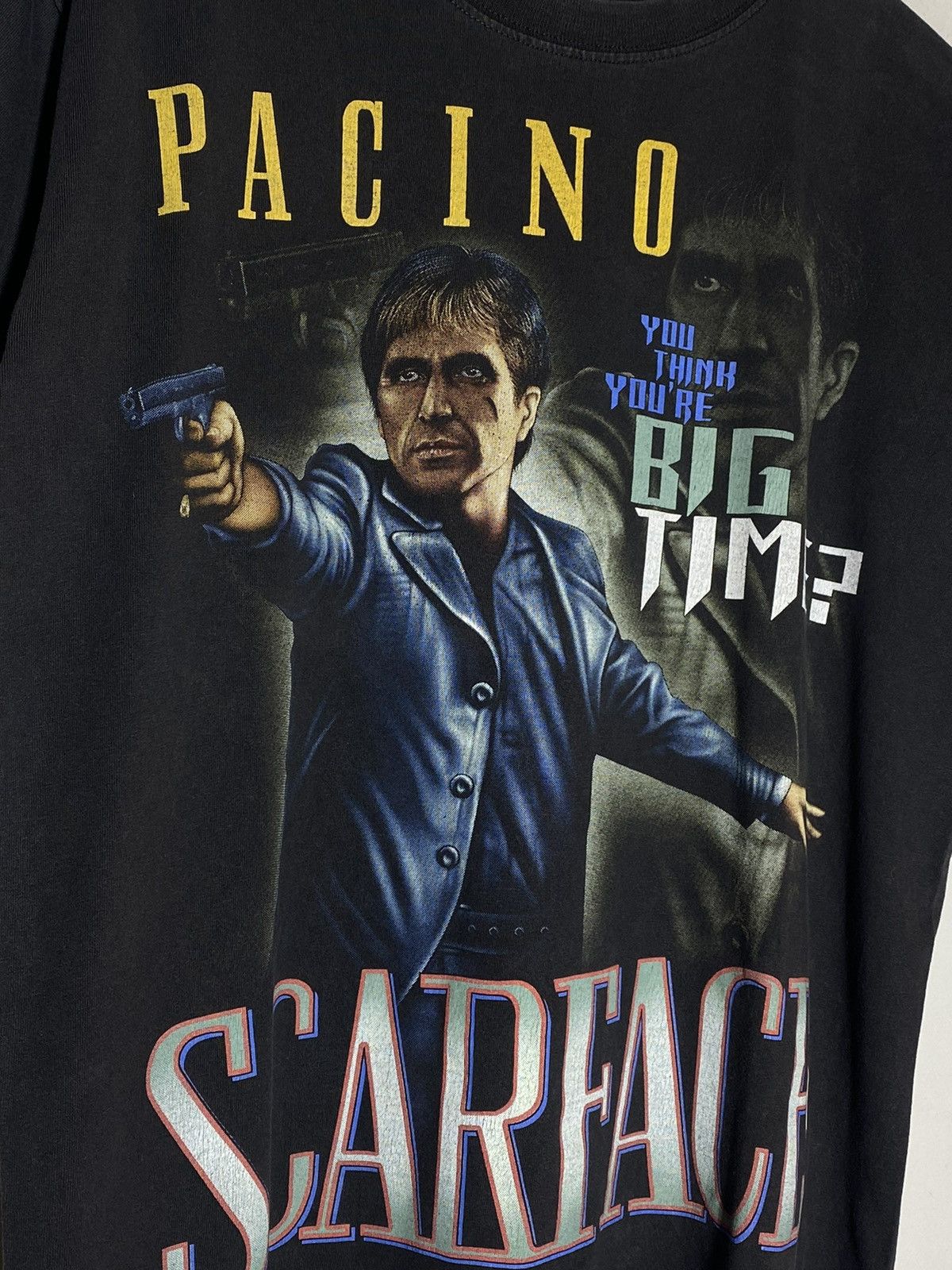Vintage Vintage Scarface Al Pacino graphic tee y2k rock band Size US M / EU 48-50 / 2 - 4 Thumbnail