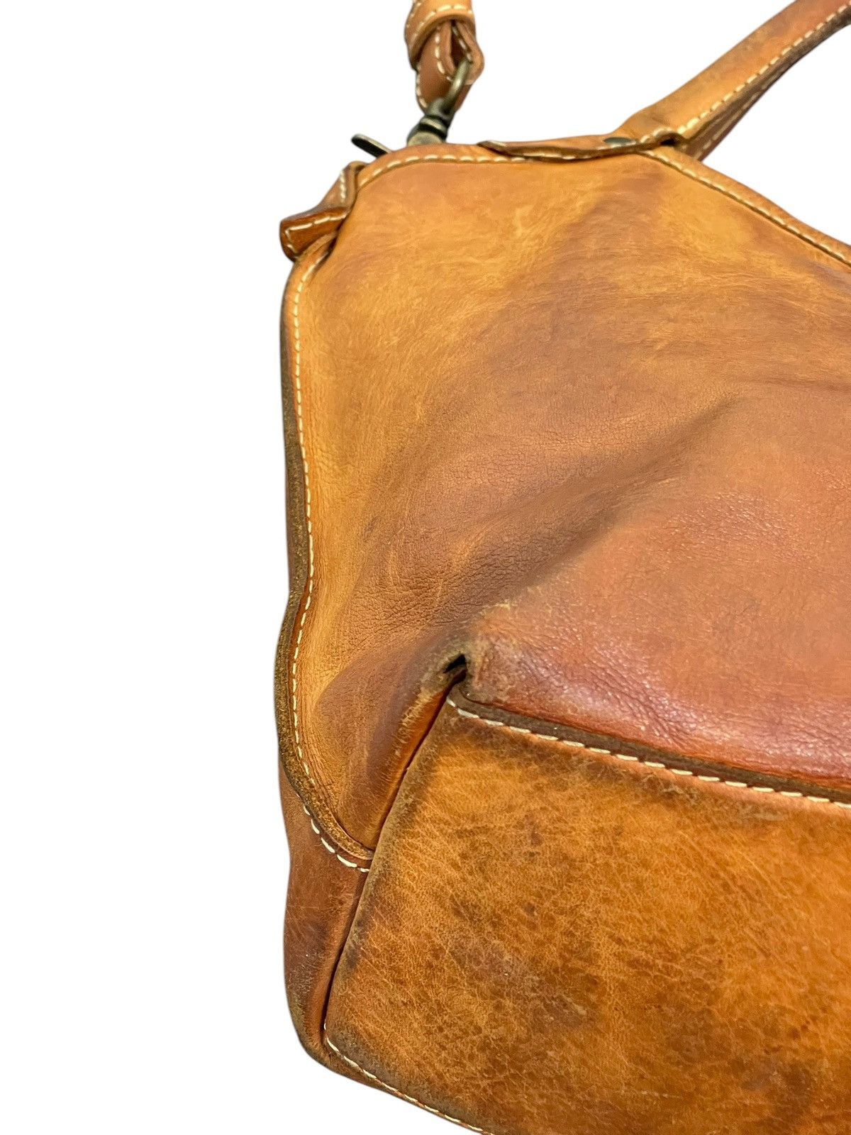Genuine Leather Full Leather Patina Peaks Peak Japan Tote Shoulder Bag 1🟩6 Size ONE SIZE - 15 Thumbnail