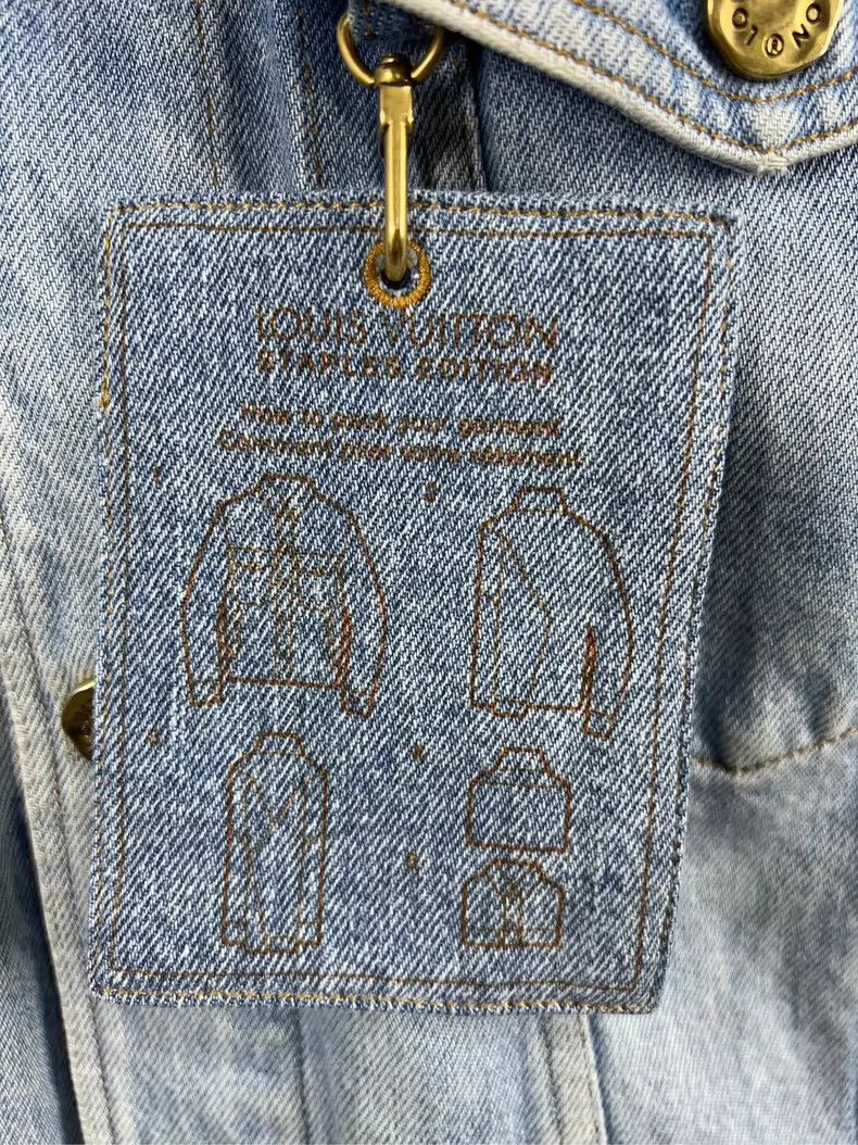 Louis Vuitton Louis Vuitton Listed denim jacket Size US XL / EU 56 / 4 - 3 Thumbnail