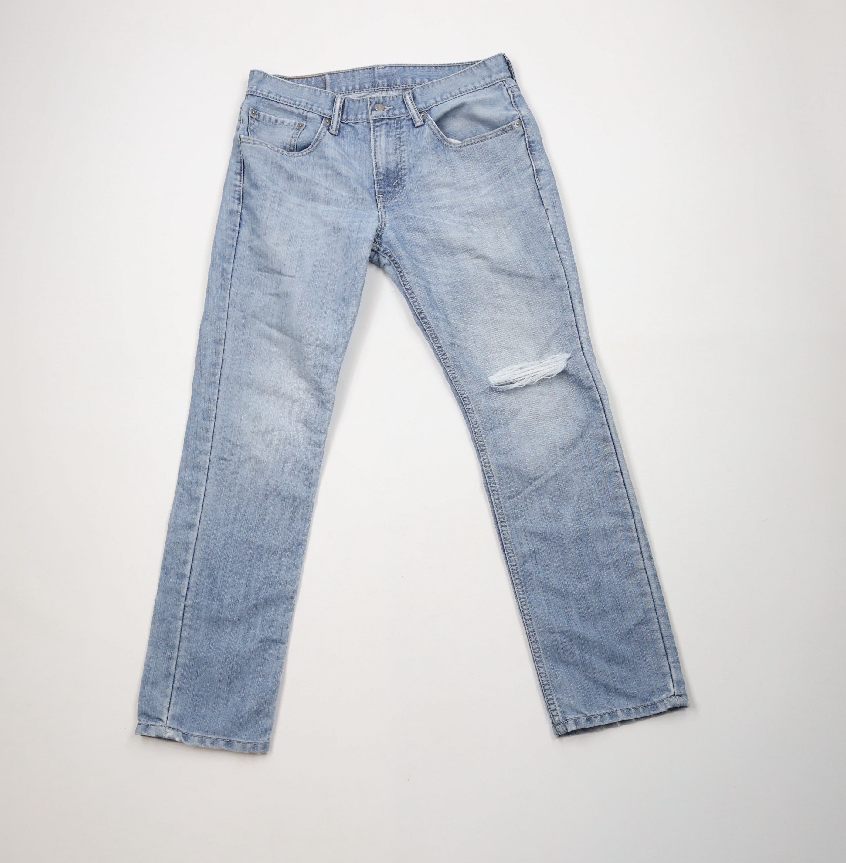 Levi's Vintage Y2K Levis 511 Slim Fit Denim Jeans Blue Stretch Size US 31 - 1 Thumbnail