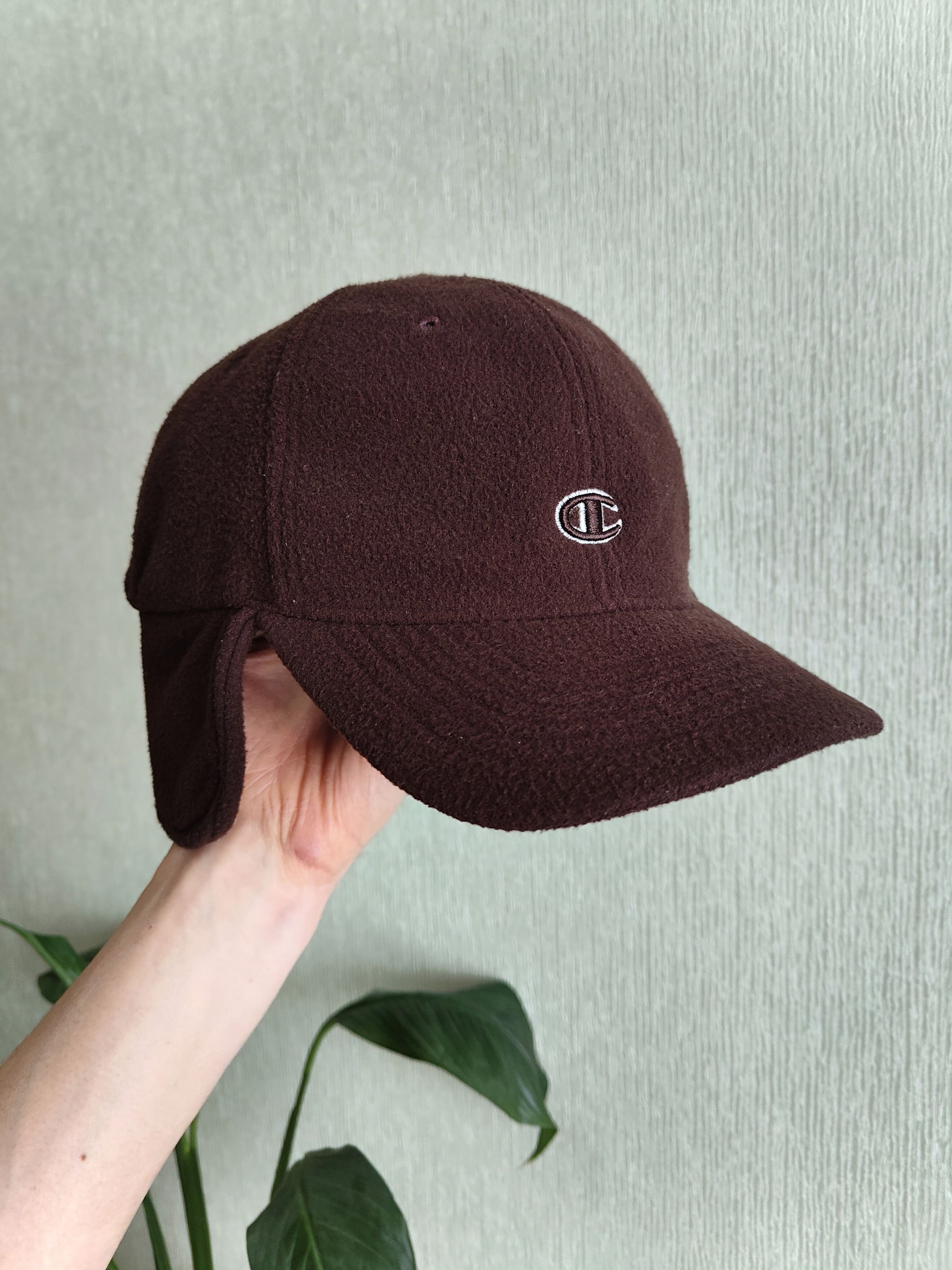Champion Vintage Champion Fleece Cap Ear Flaps Trapper Korea Y2K 90s Size ONE SIZE - 15 Thumbnail