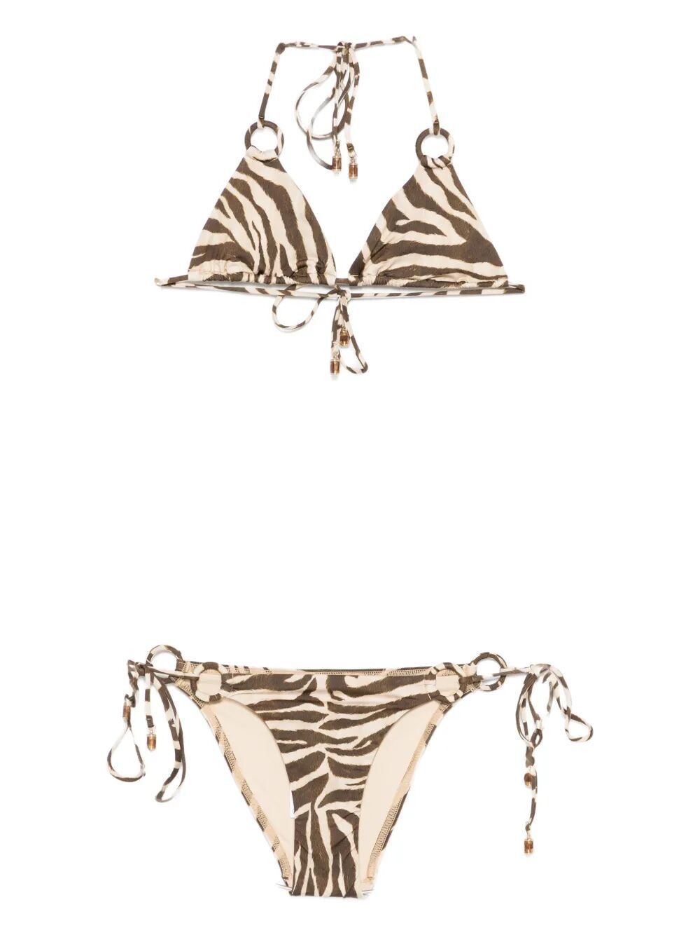 Zimmermann "WANDERLUST" RING-TIE BIKINI Size S / US 4 / IT 40 - 1 Thumbnail
