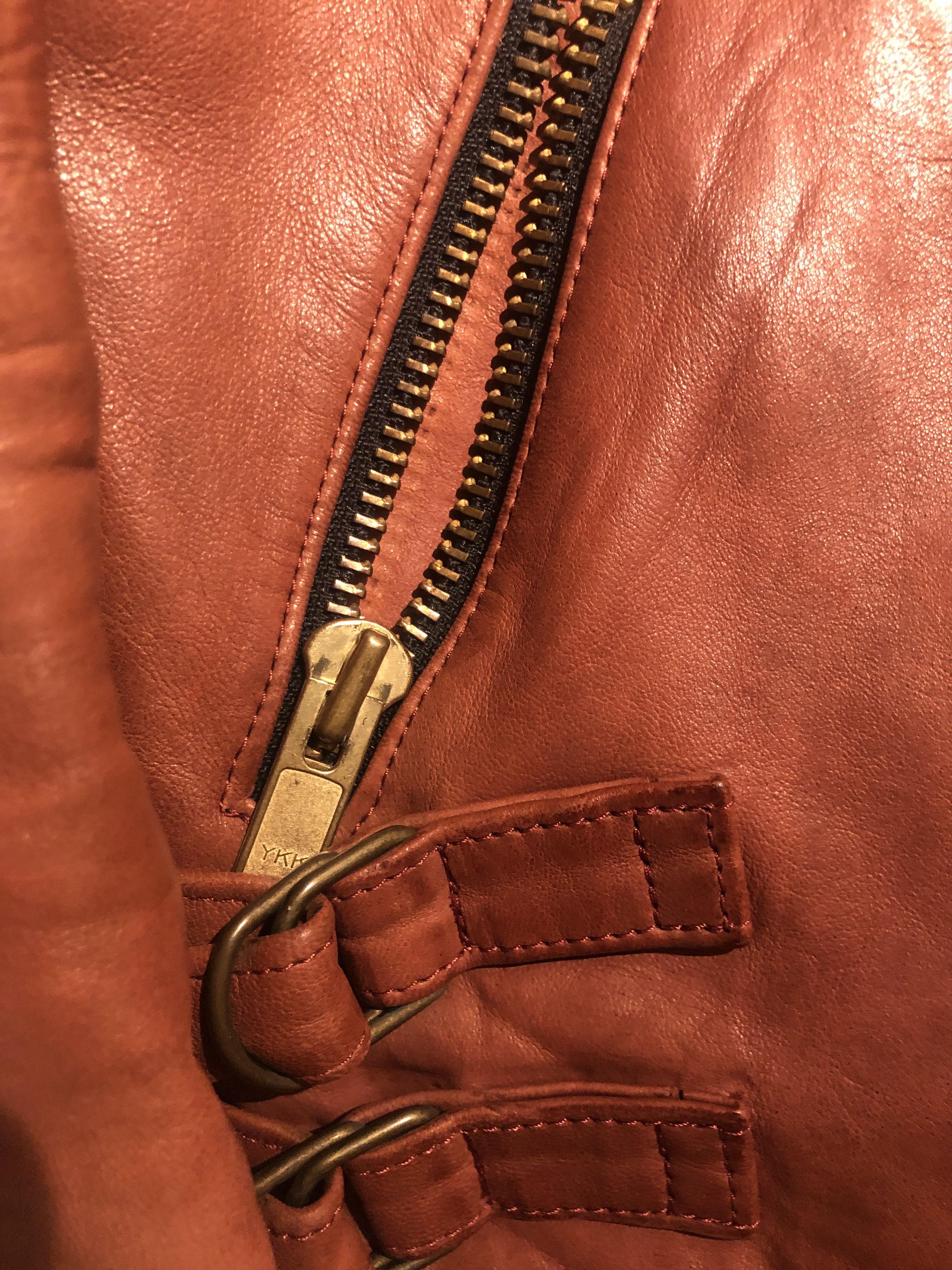 Blackmeans Blackmeans red double rider jacket Size US S / EU 44-46 / 1 - 2 Thumbnail