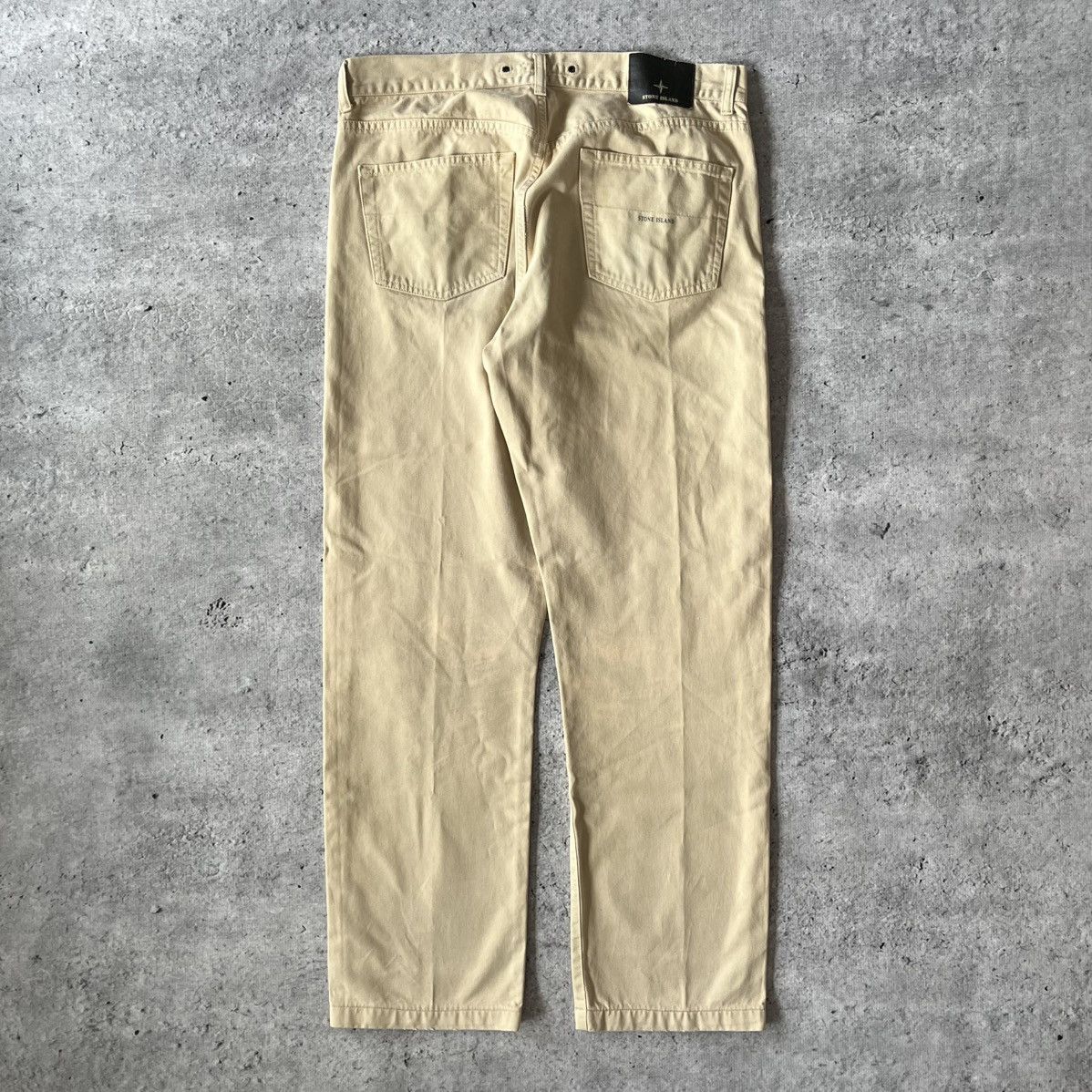 Stone Island × Vintage Stone Island Vintage pants beige made
