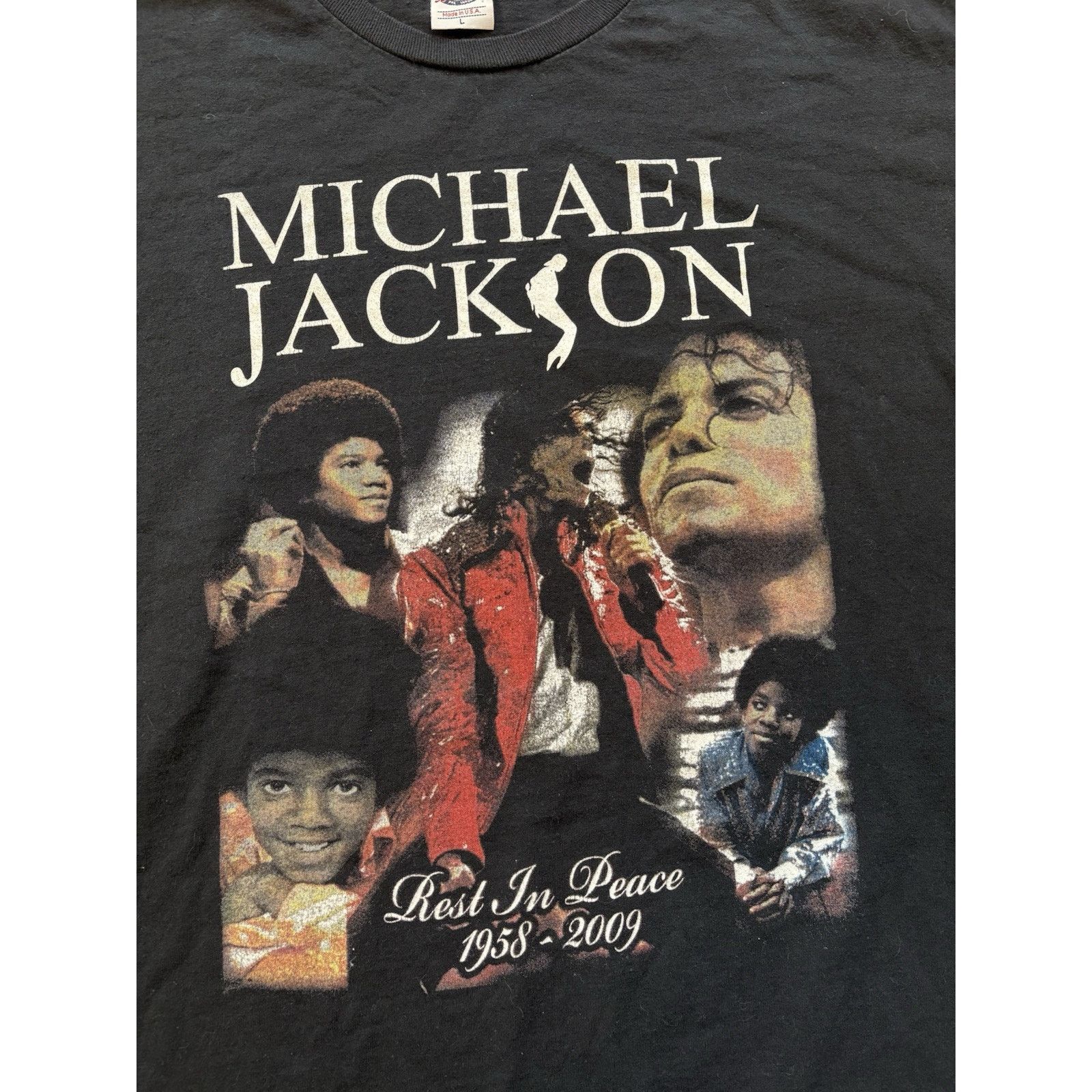 Other Vintage Michael Jackson In Loving Memory T-Shirt Size Large Size US L / EU 52-54 / 3 - 2 Thumbnail