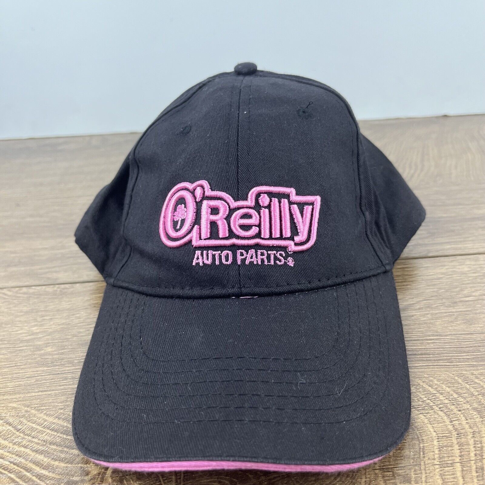 Other O'Reilly Auto Parts Hat Pink Black Hat Black Hat Adjustable Size ONE SIZE - 4 Thumbnail