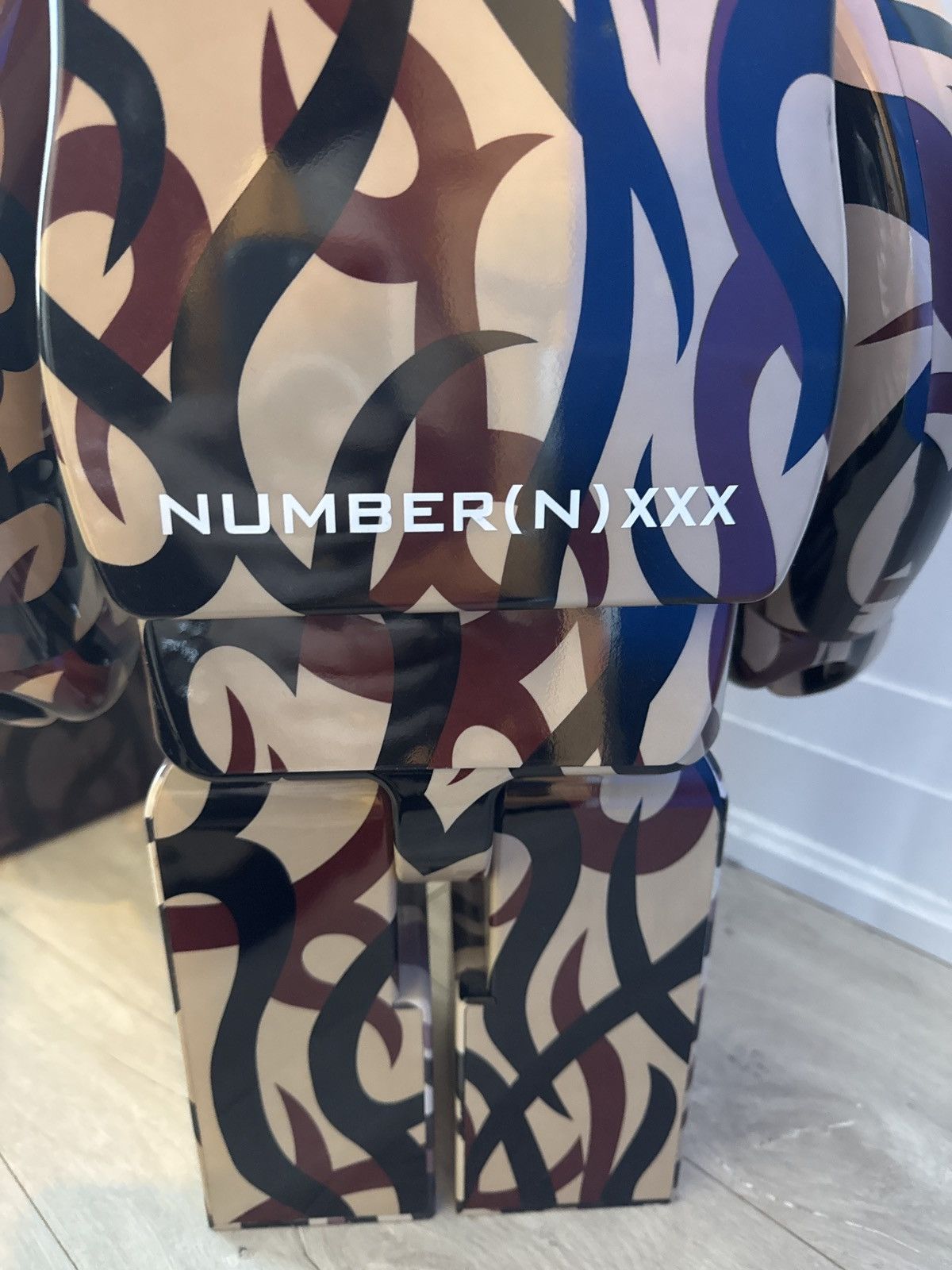 Medicom Toy × Number (N)ine Number (N)xxx Bear Brick 1000% Size ONE SIZE - 2 Thumbnail