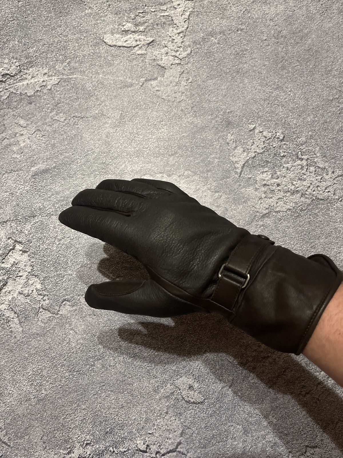 Longchamp Longchamp Leather LuxFur Elegance Gloves Made in Philippines Size ONE SIZE - 4 Thumbnail