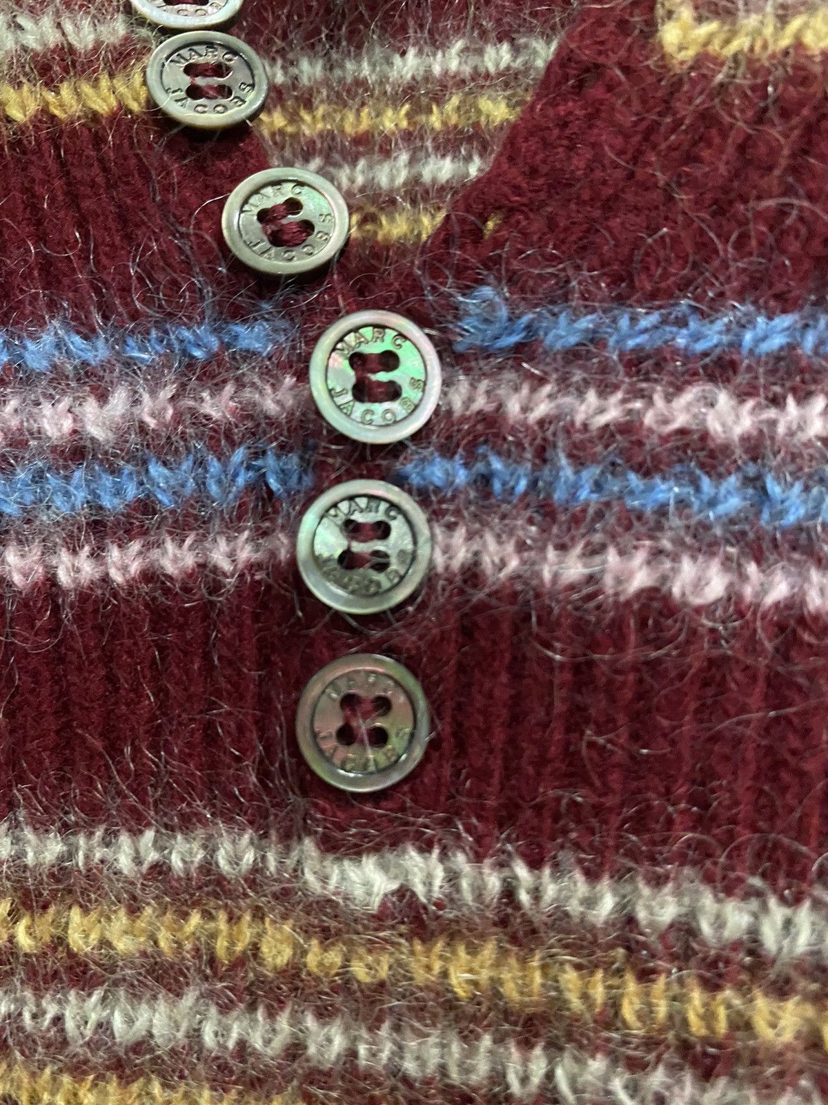 Designer × Marc Jacobs Marc jacobs stripes henley knitwear Size US S / EU 44-46 / 1 - 6 Thumbnail