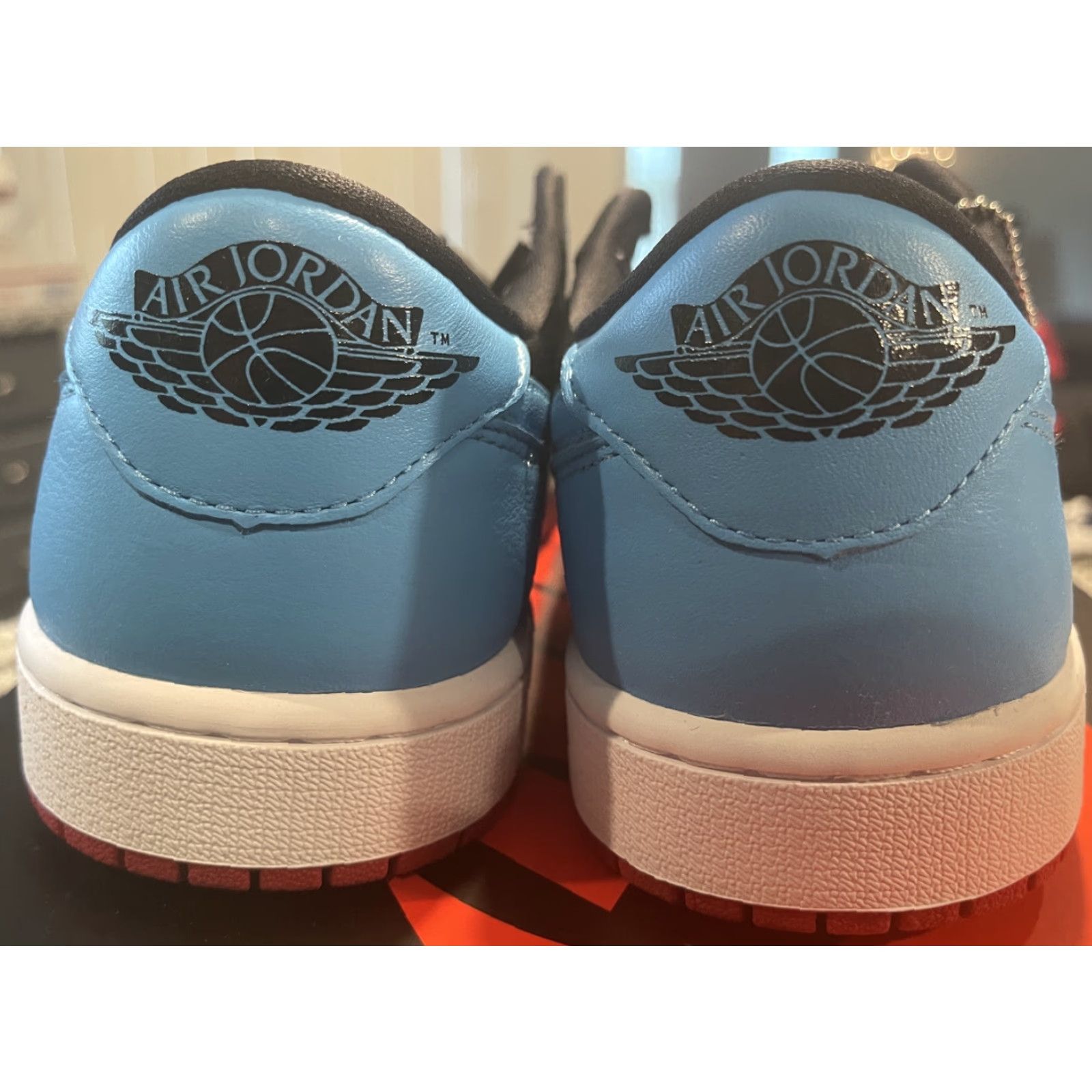 Jordan Brand Jordan 1 Retro Low Womens OG 'UNC to Chicago' 2023 Authentic Brand New Sz 11 Ladies Sneakers Size US 8.5 / IT 38.5 - 5 Thumbnail