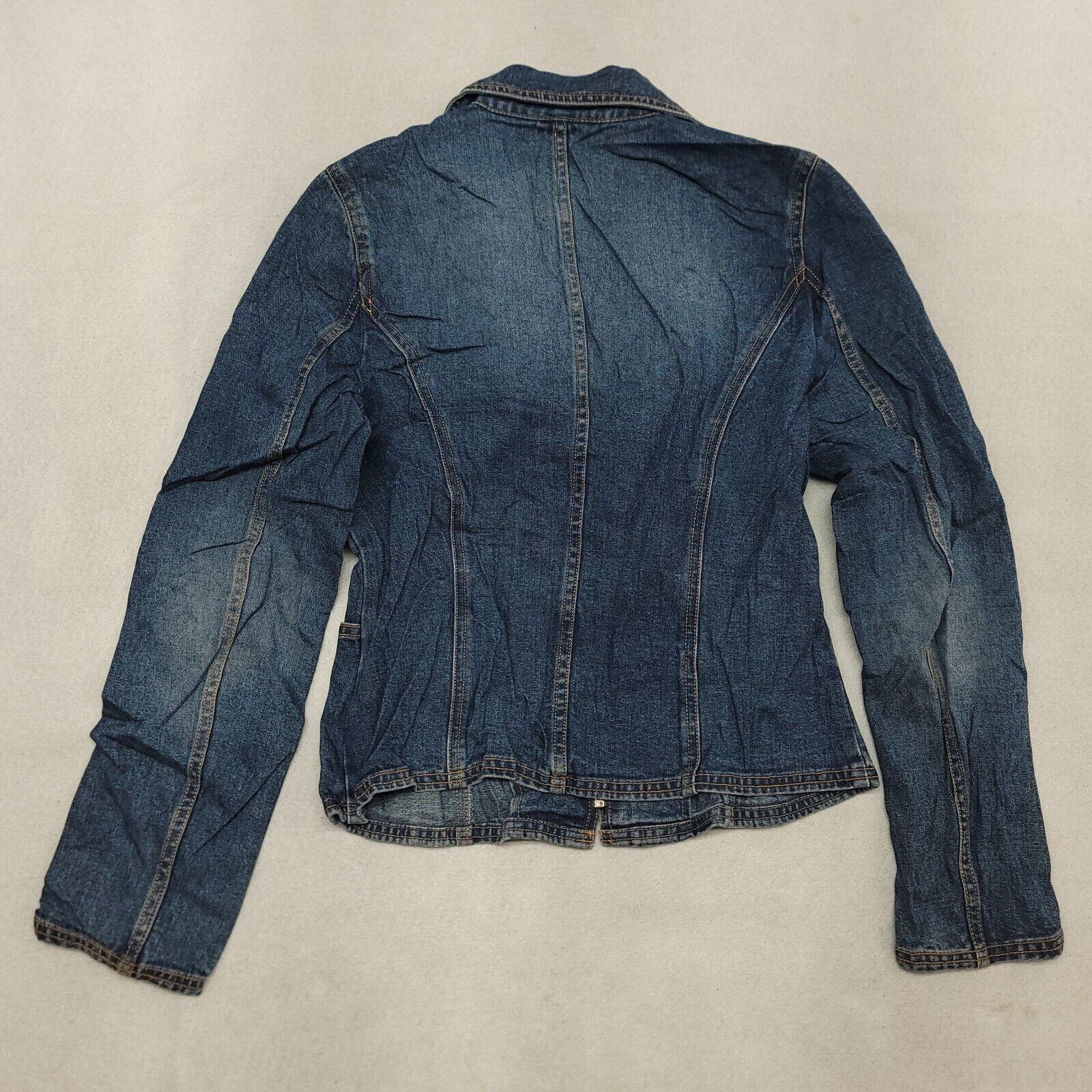 Willi Smith Willi Smith Button Up Denim Jean Jacket Womens Size M Blue Size M / US 6-8 / IT 42-44 - 11 Preview