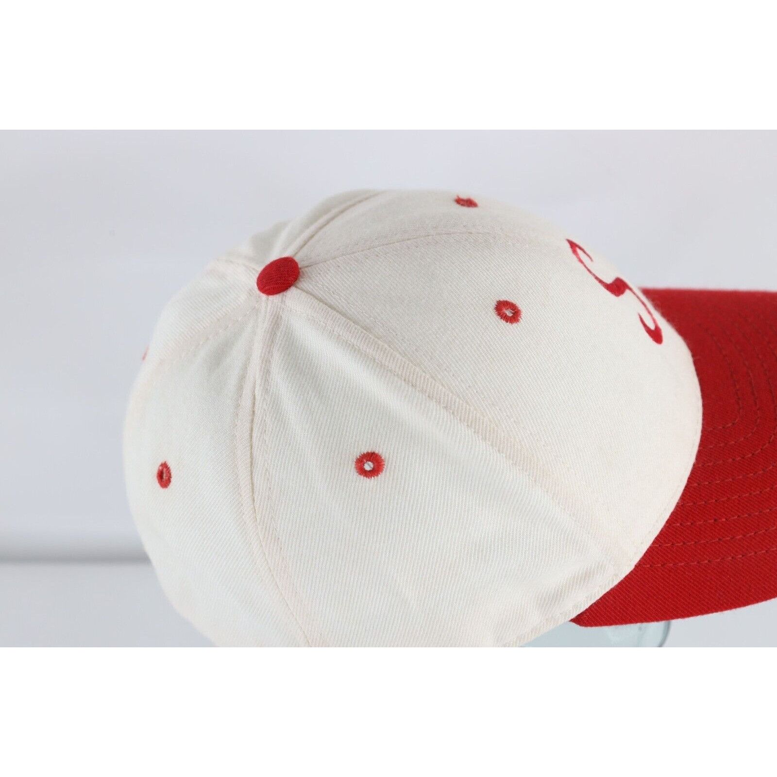 Vintage Vintage 90s Streetwear Distressed S Letter Fitted Hat Size ONE SIZE - 8 Thumbnail