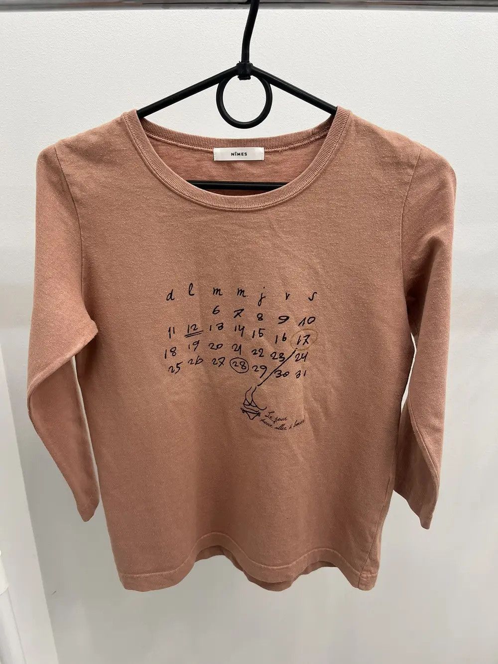 Japanese Brand Nimes Made In Japan Margiela Style Long Sleeve Tee T-Shirt Size S / US 4 / IT 40 - 1 Thumbnail