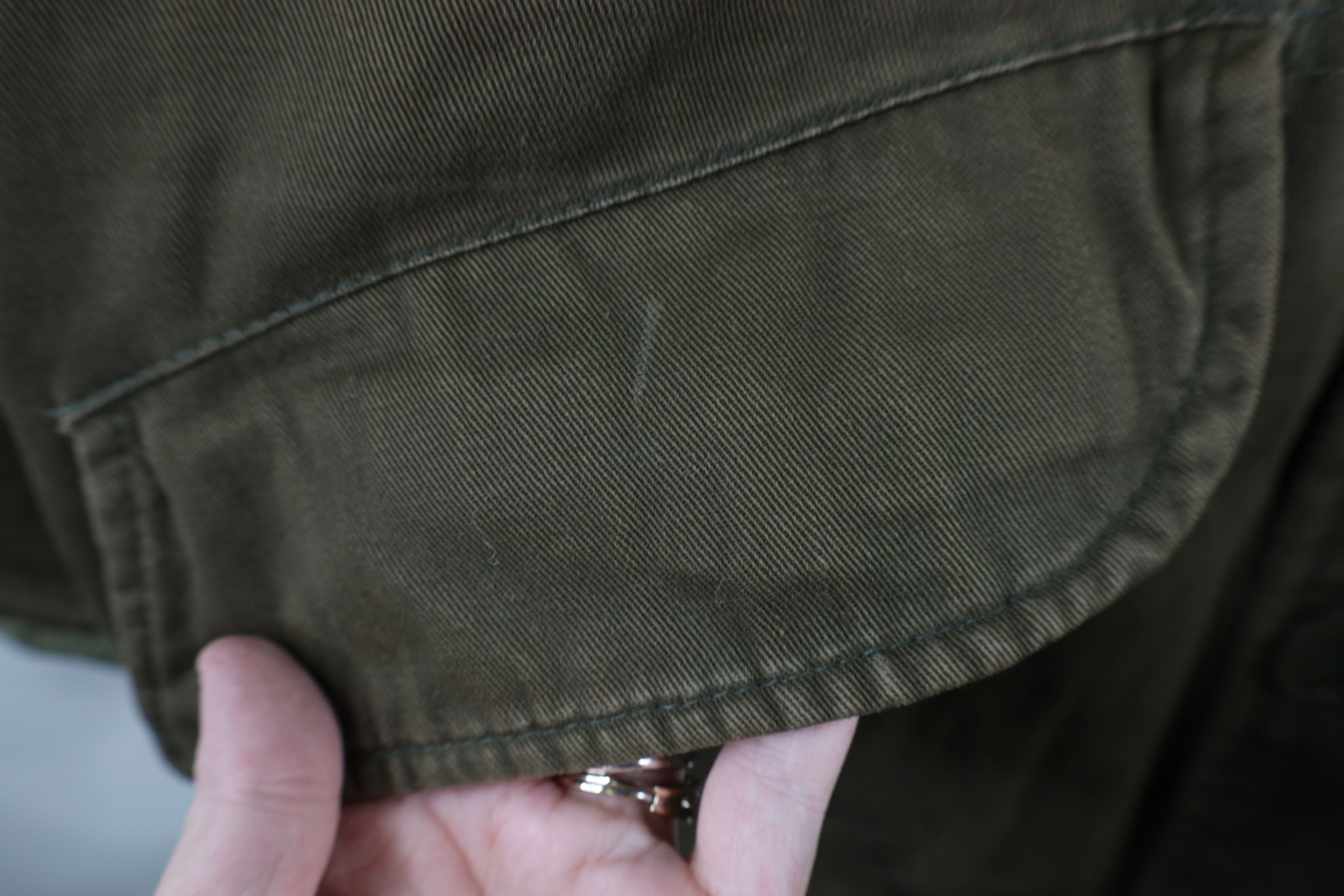 Vintage Vintage 60s Streetwear Split Hood Military Parka Jacket USA Size US XL / EU 56 / 4 - 7 Thumbnail