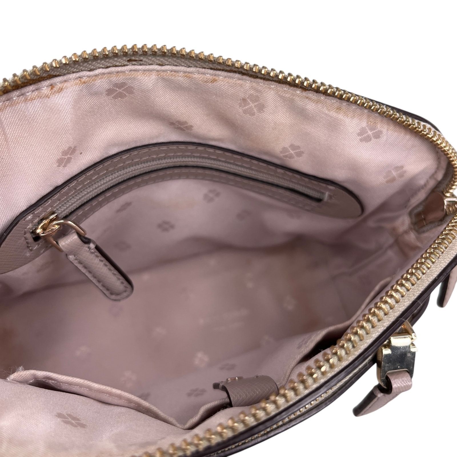 Kate Spade Kate Spade NY Louise Python Embossed Taupe Crossbody Purse Size ONE SIZE - 5 Thumbnail