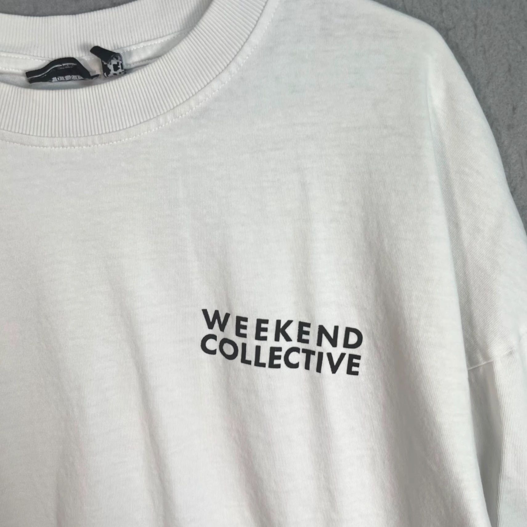 Asos ASOS Design Weekend Collective White Graphic Long Sleeve T-Shirt Womens Medium Size M / US 6-8 / IT 42-44 - 6 Thumbnail