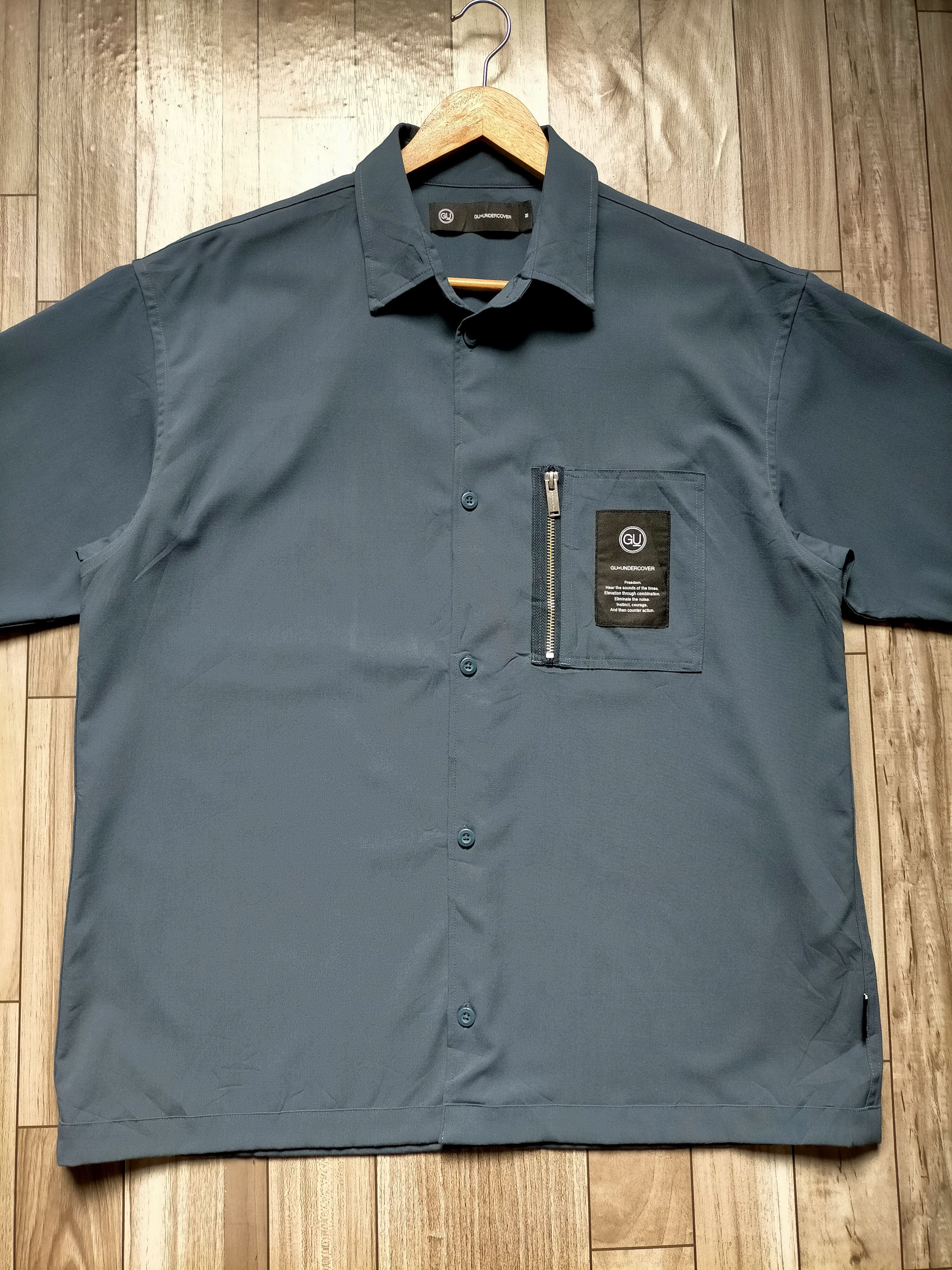 GU GU x Undercover Zipped Pockets Shirt Button Ups Size US M / EU 48-50 / 2 - 3 Thumbnail
