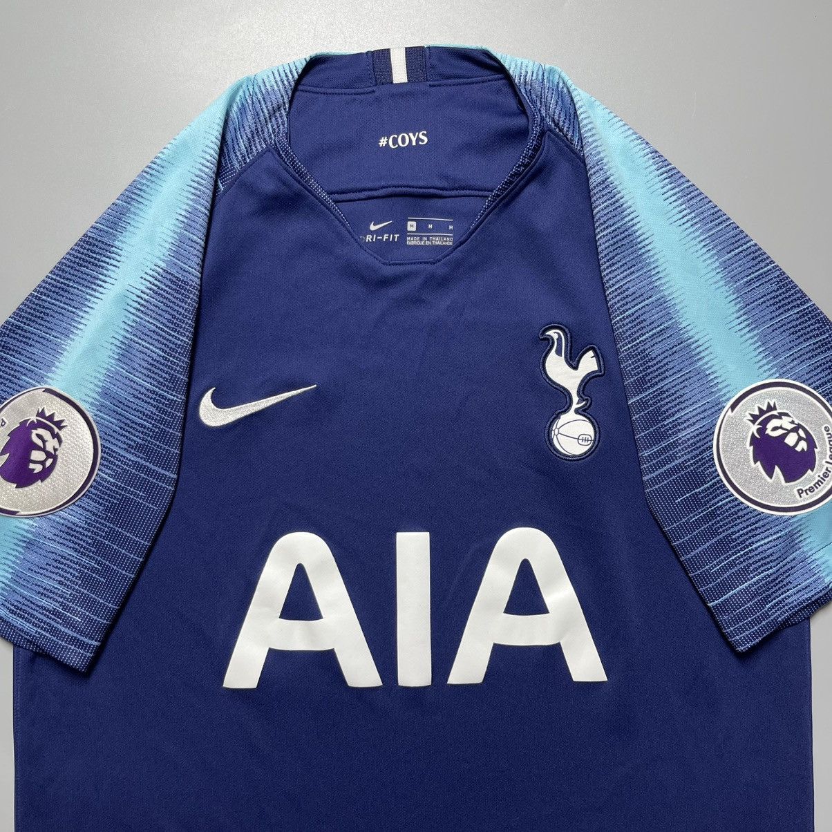 Nike TOTTENHAM NIKE 2018/2019 FOOTBALL AWAY JERSEY #7 SON Size US M / EU 48-50 / 2 - 4 Thumbnail