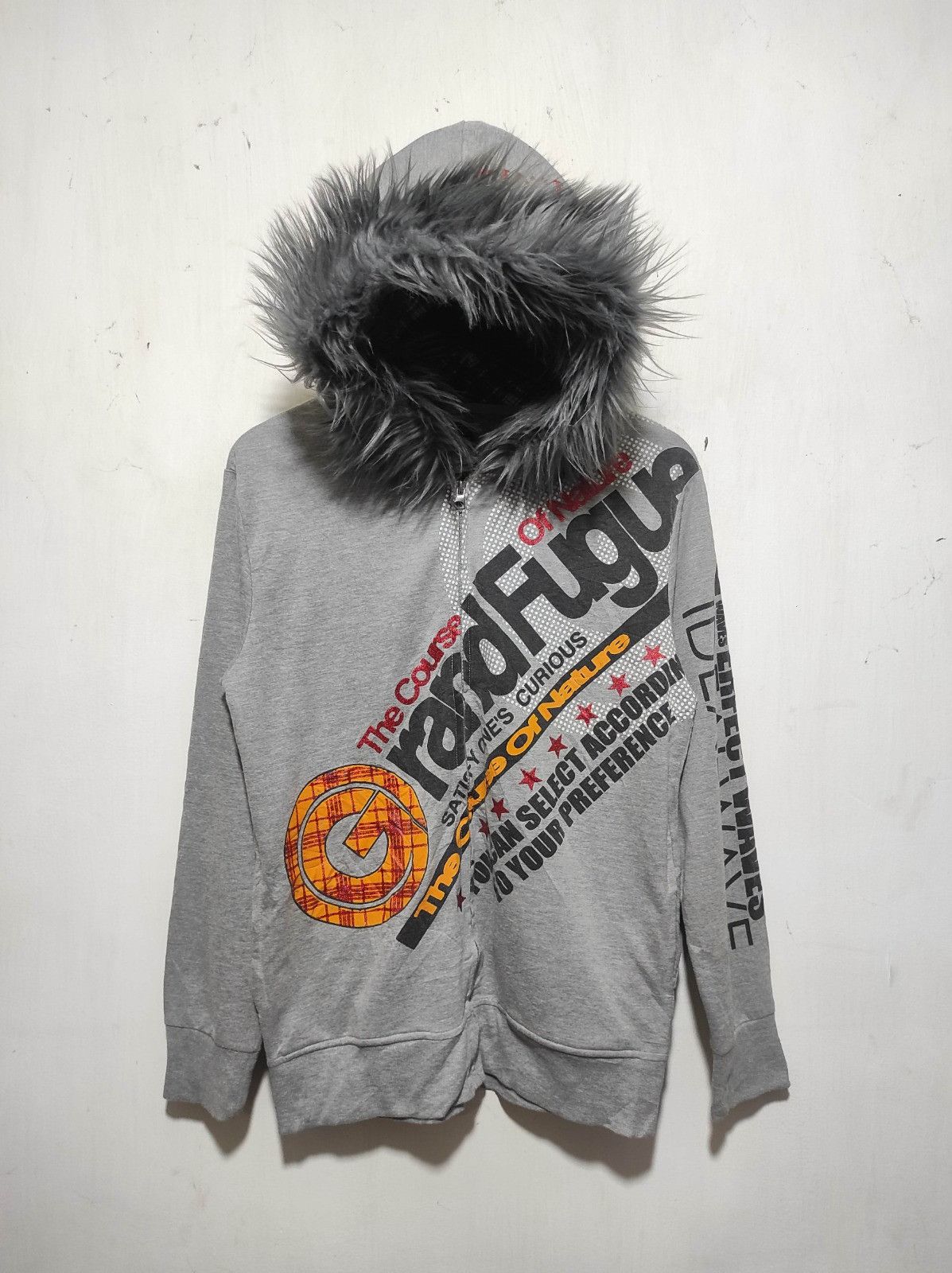 Japanese Brand Dope.H zipper fur hoodie LGB style Size US M / EU 48-50 / 2 - 3 Thumbnail