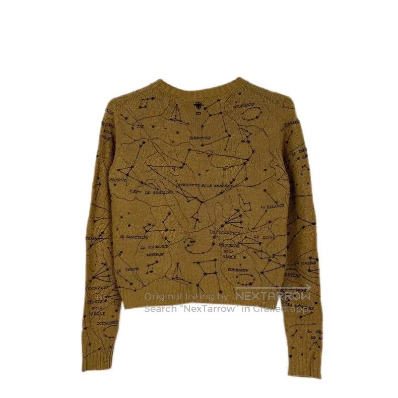 Dior Dior Camel-coloured embroidered bee constellation series c Size XS / US 0-2 / IT 36-38 - 2 Thumbnail