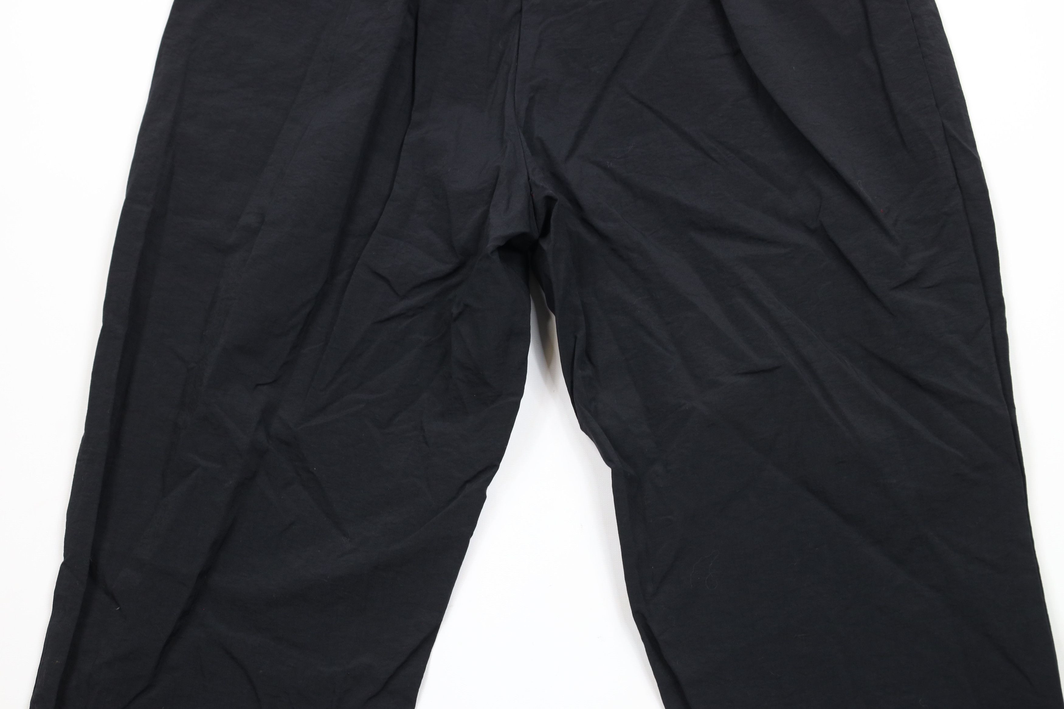 Champion × Vintage Vintage 90s Champion Cuffed Nylon Joggers Jogger Pants Black Size US 36 / EU 52 - 12 Thumbnail