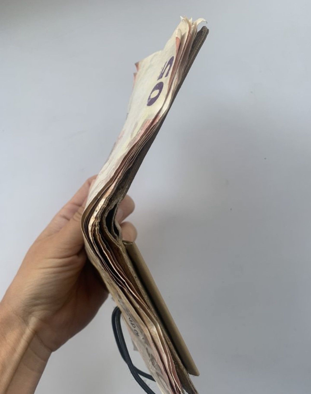 Maison Margiela × Vintage Maison Margiela "Euro Bill" Wallet 2008 Size ONE SIZE - 4 Thumbnail